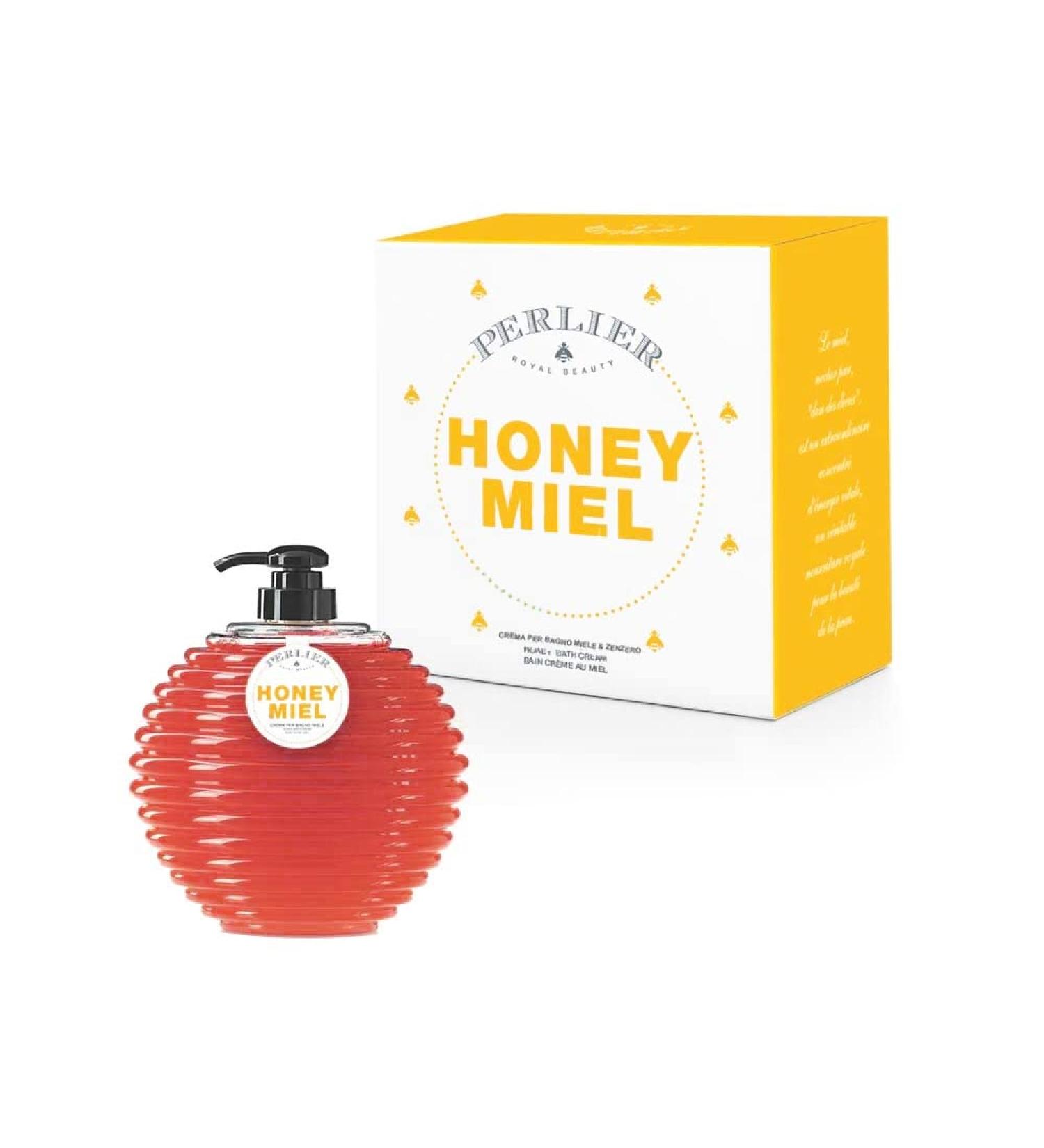 Perlier Honey Honey Bath Body Cream Elixir Honey and Ginger 580ml