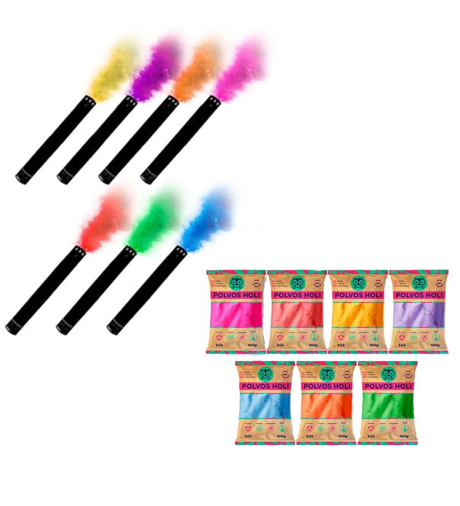 Grupo TodoLuminosos - Holi Colour Powder Canons 30-110 g Blue (Blue)