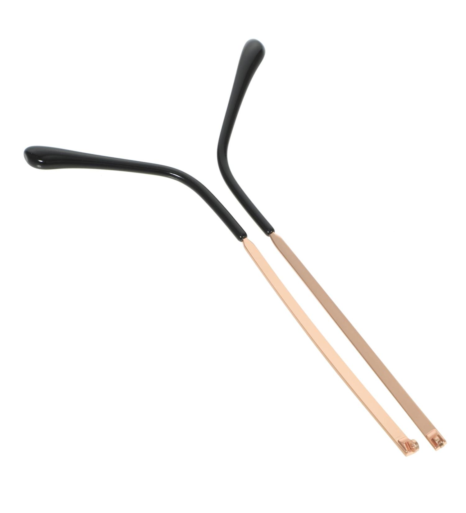 Coolhiya Glasses Accessories - High-Quality Glass Tips & Hinge Replacement Parts - Metal Rose Gold - Sunglasses Arm Sleeves - 13.6x0.6cm - Buy Online on GoSupps.com