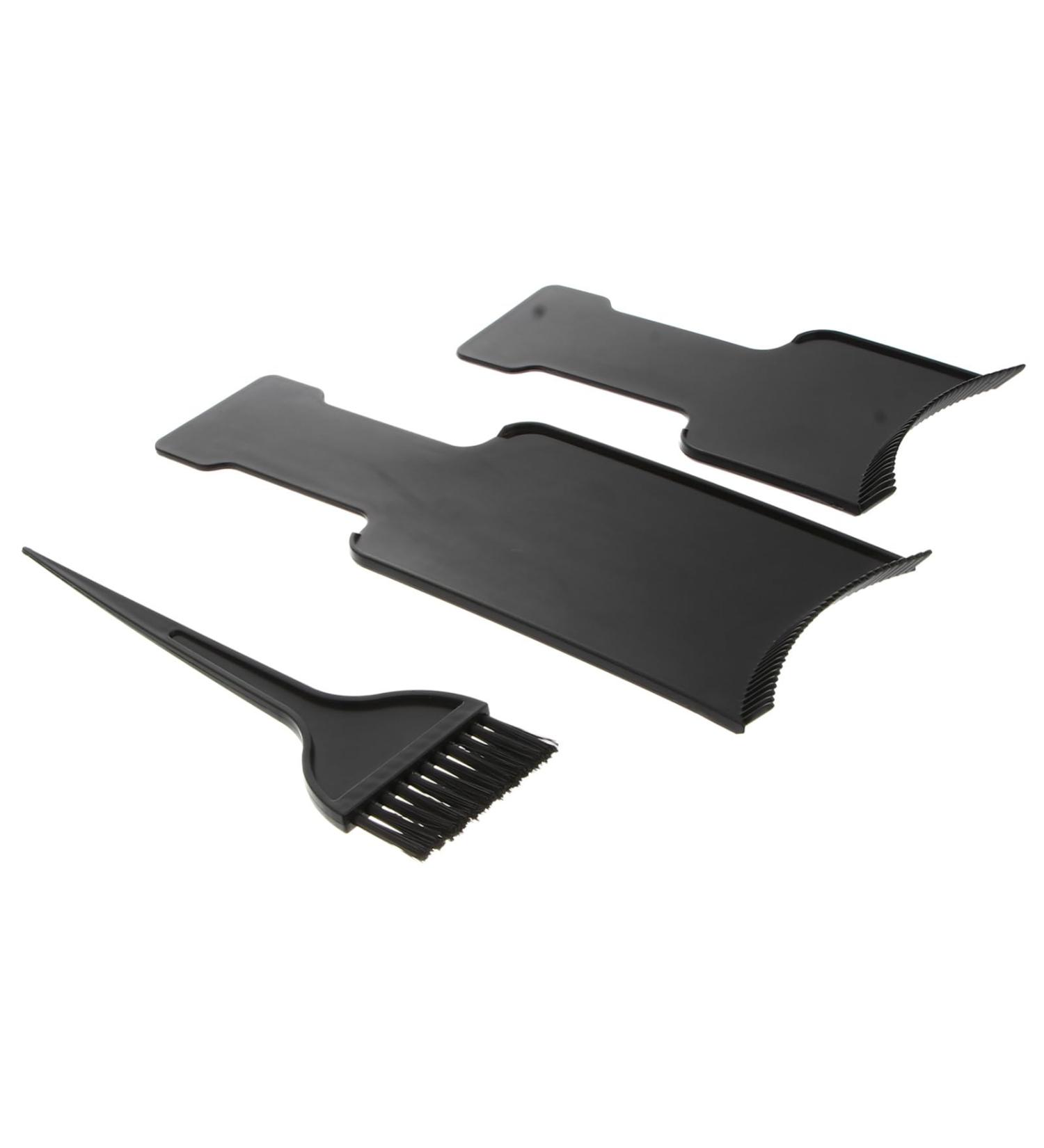 3pi ces Kit De Pinceaux Pour Teinture De Cheveux Et Planche M ches Peigne Plat Pour Coloration Capillaire - Buy Online on GoSupps.com