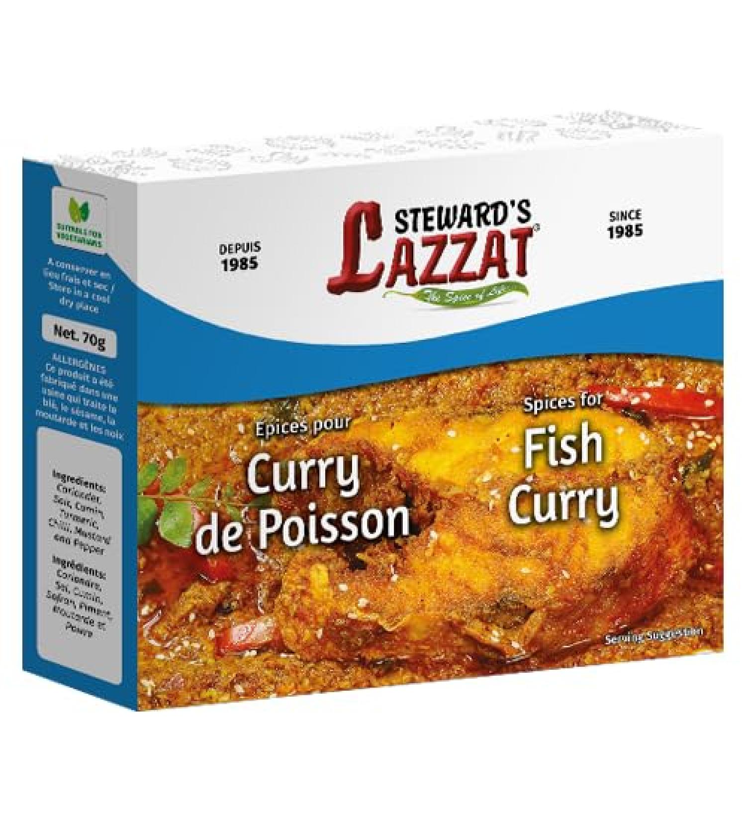 Steward's Lazzat - Spices (Fish Curry)