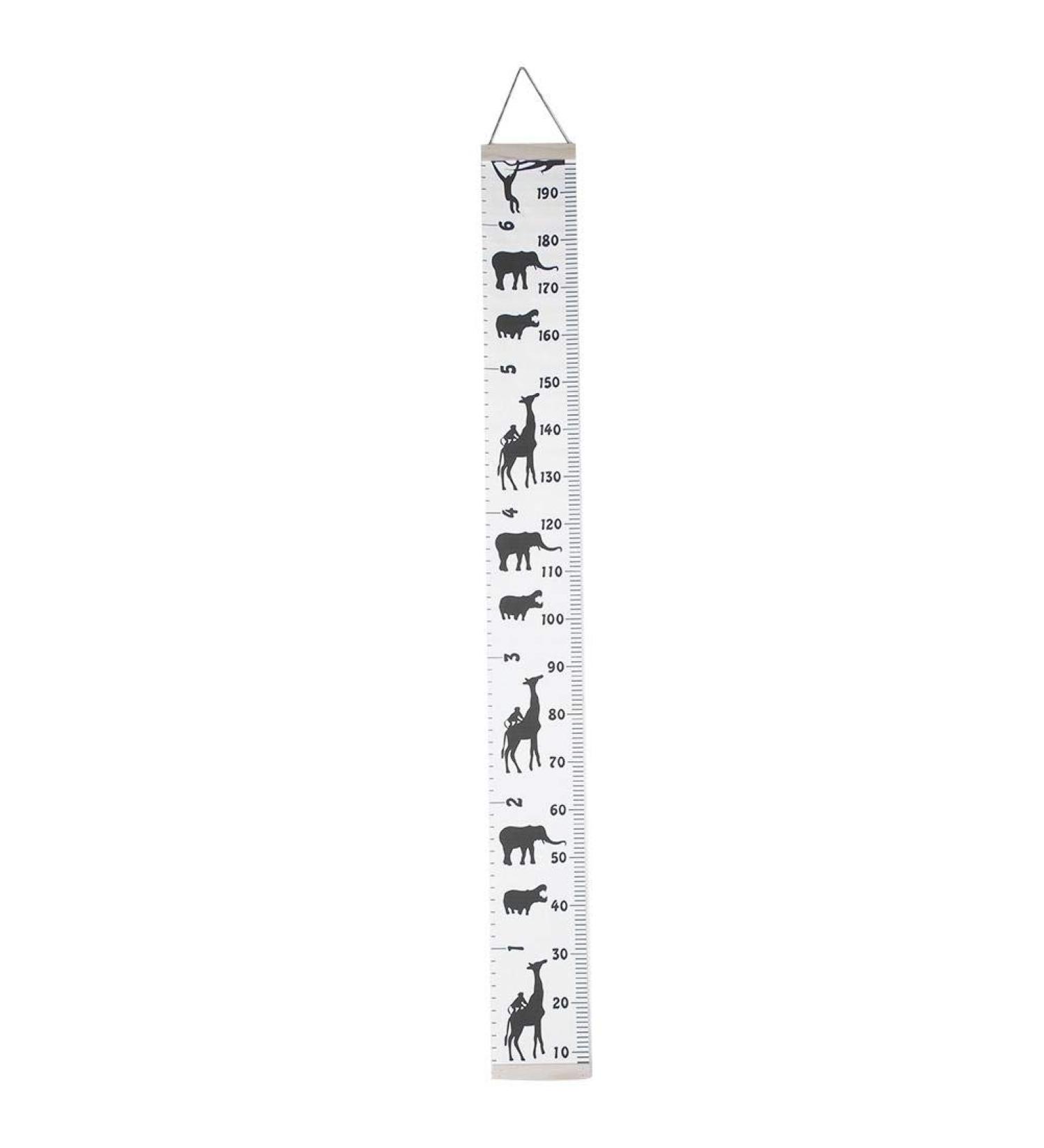 Growth Chart for Children Wood Wall Hanging Kid Height Measuring Ruler Room Home Decoration(B) - Buy Online on GoSupps.com