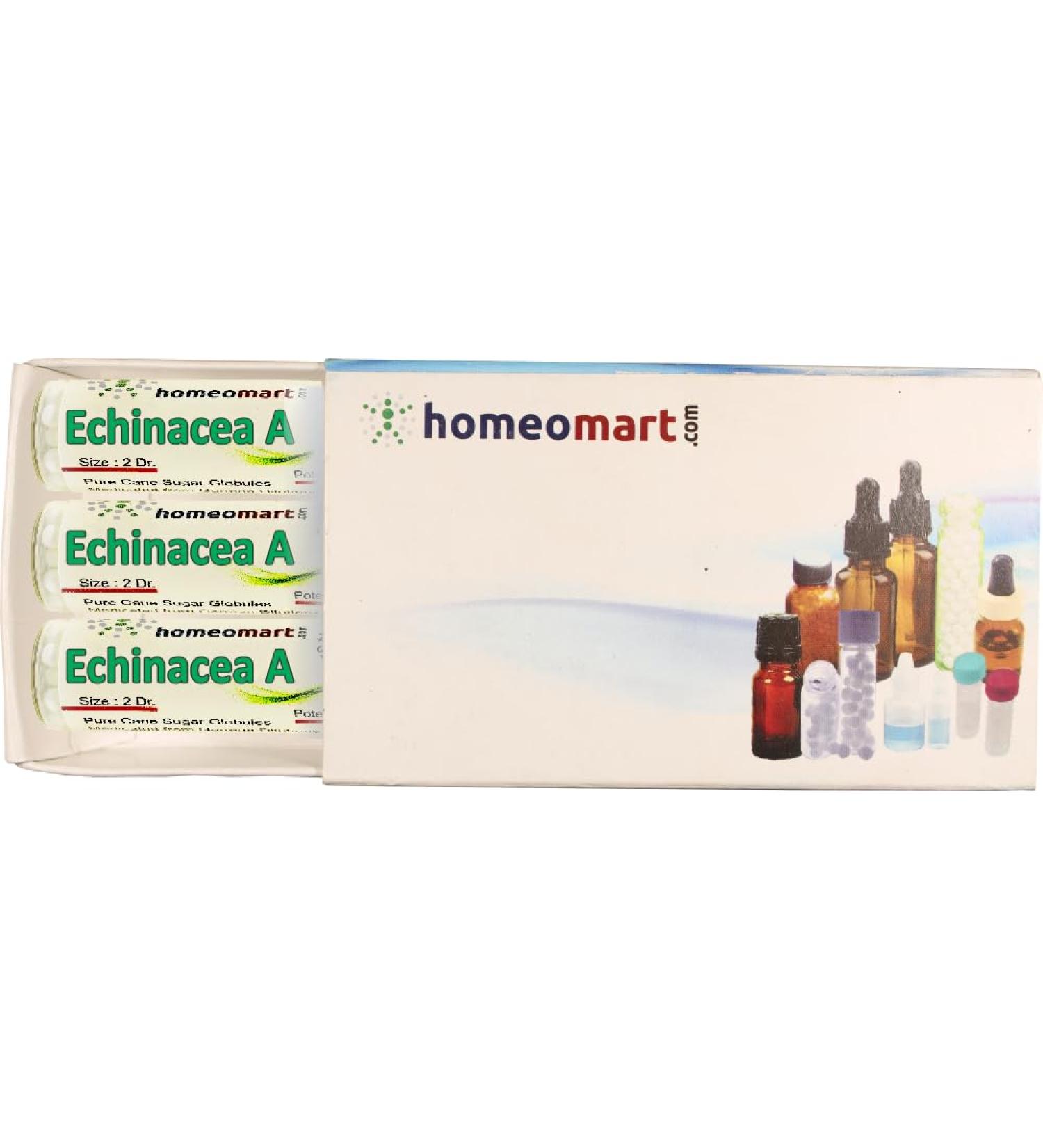 homeomart.com Echinacea Angustifolia Homeopathy Pellets (Pills) in 1M Potency Pack of 3 0.33 Fl Oz (Pack of 3) - Buy Online on GoSupps.com