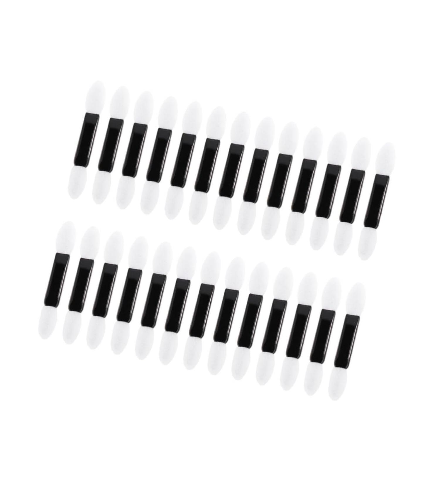 CIMAXIC 100pcs ladies suits EyeShadow Sponge Applicator eyeshadow brush kit Smudge brush Oval travel Patcher M White - Buy Online on GoSupps.com