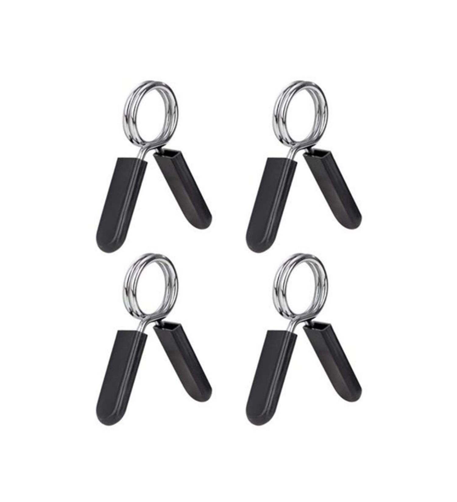 Buy Kaggepeza Dumbbell Closures - 4 Spring Clip Locks for 30mm Dumbbell Bars | Secure Weight Lifting Accessories for Exercise - Buy Online on GoSupps.com