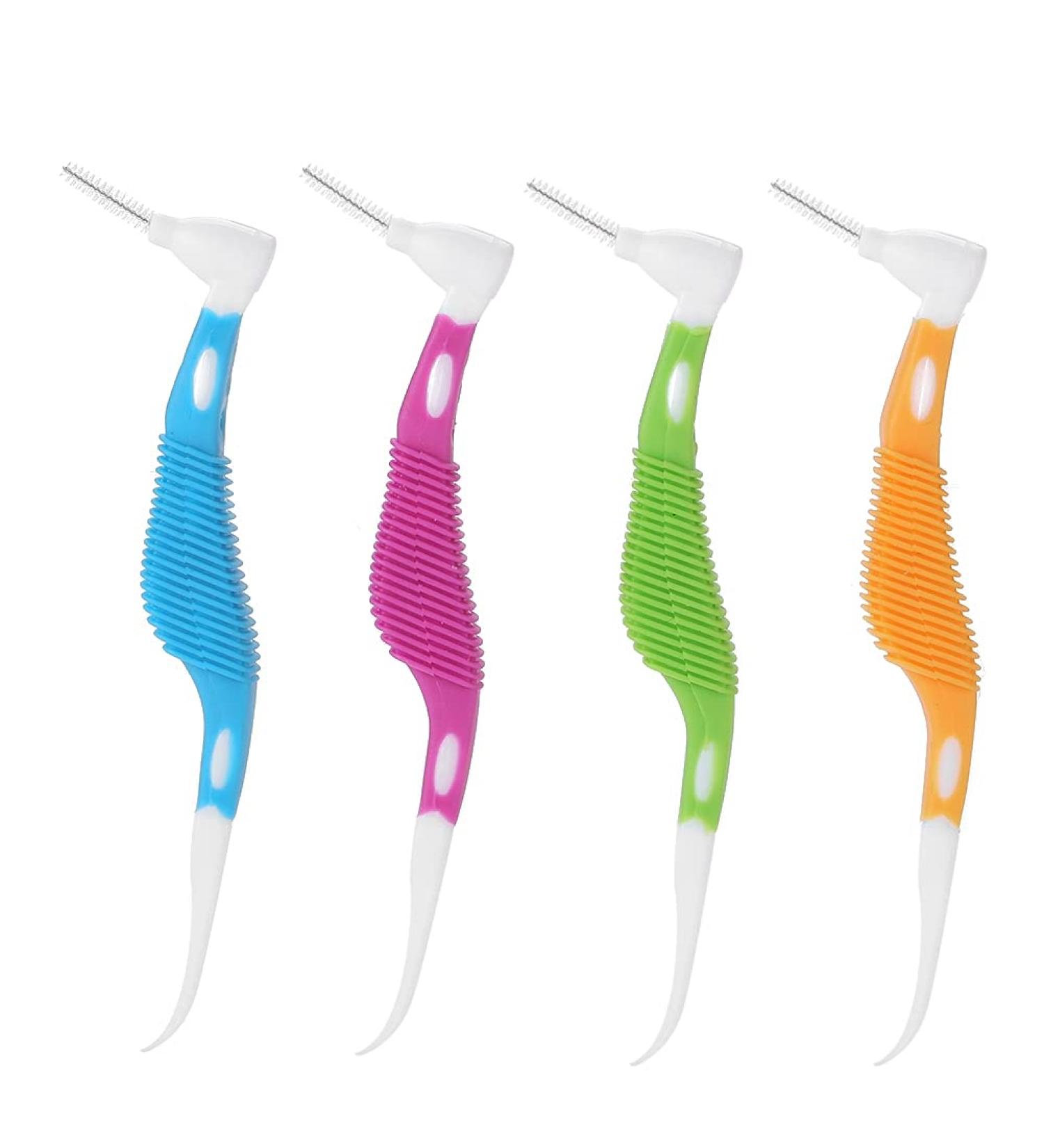 Soft Interdental Brushes Set | 8 pcs Dental Care Tools for Braces Bridges & Oral Hygiene - Dispo Tootfor HPIcks - Buy Online on GoSupps.com