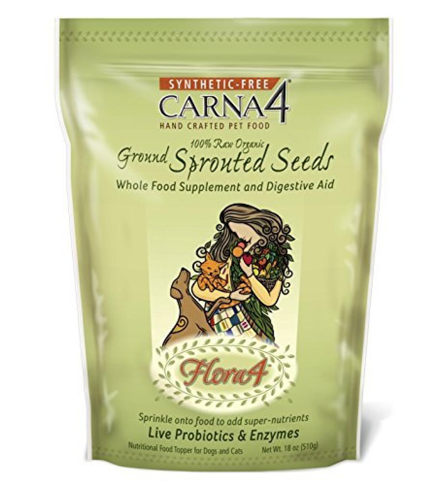 Carna4 Flora4 Raw Food Topper 18oz by Carna4