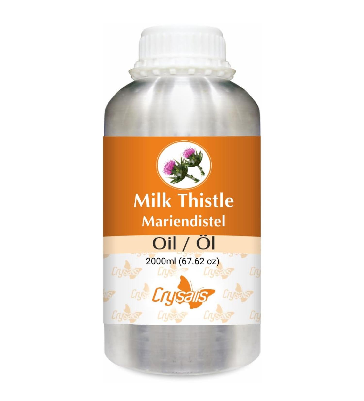 CRYSALIS Crysalis Milk Thistle Oil (Silybum marianum) 2000ml/67.6 Fl oz