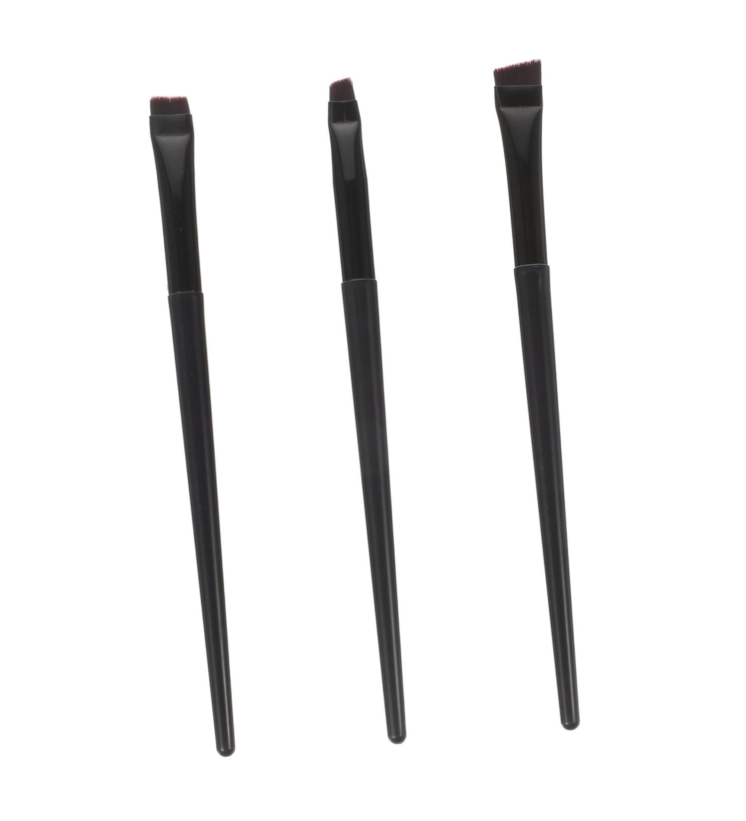 DRESSOOS 3pcs Eyeliner Brush Eyebrow Brush Angled Eyeshadow Brush Female Eye Lash Brush Make up Brush Eye Liner Brush Girl's Eyeliner Brush Flat Eyeliner Brush Angled Makeup Brush - Buy Online on GoSupps.com