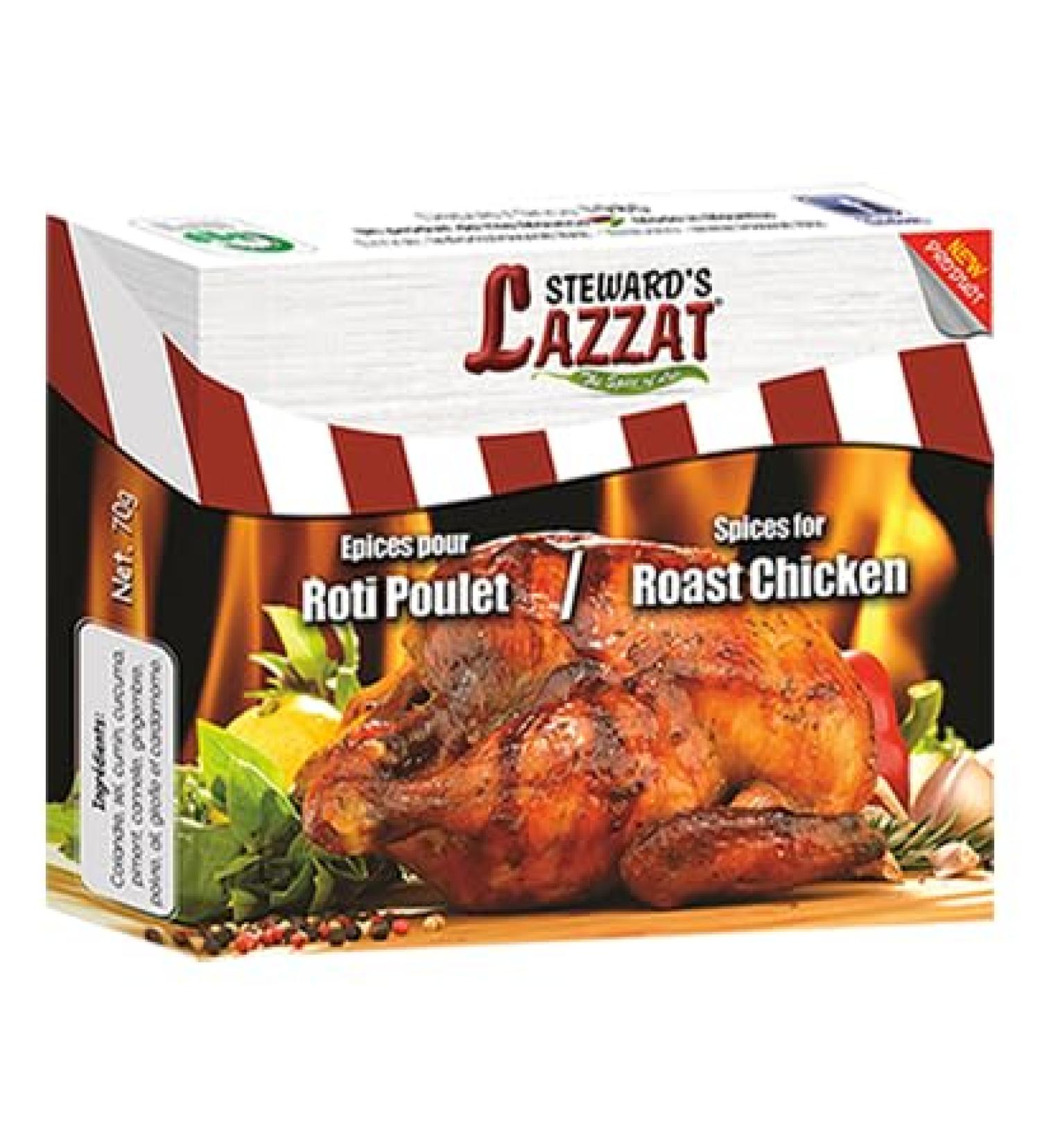 Steward's Lazzat - Spices (Roast Chicken/Roti poulet)