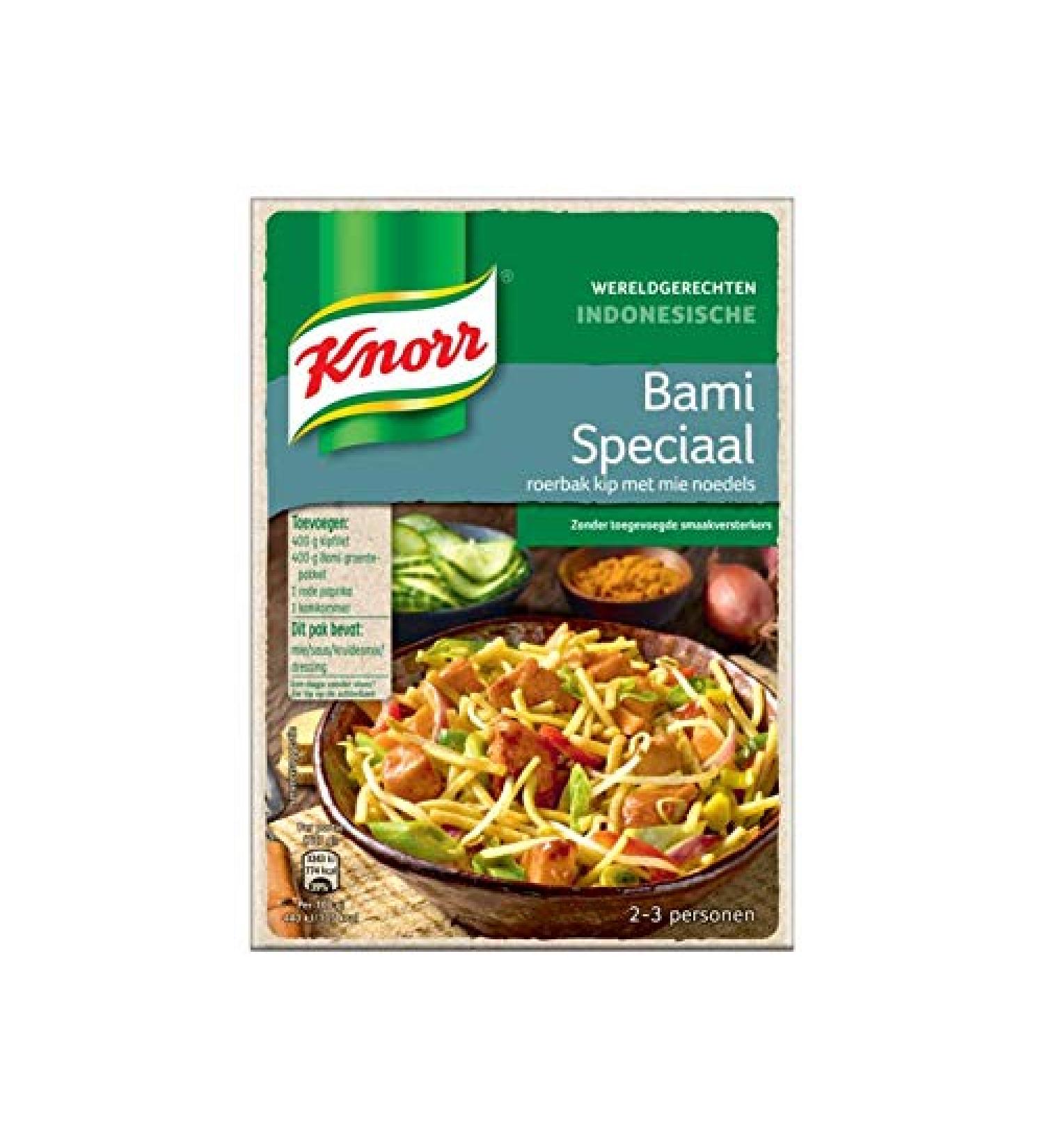 Knorr Bamboo Spices | Knorr | Indonesian Bami Special World Dish | Total weight: 318 g