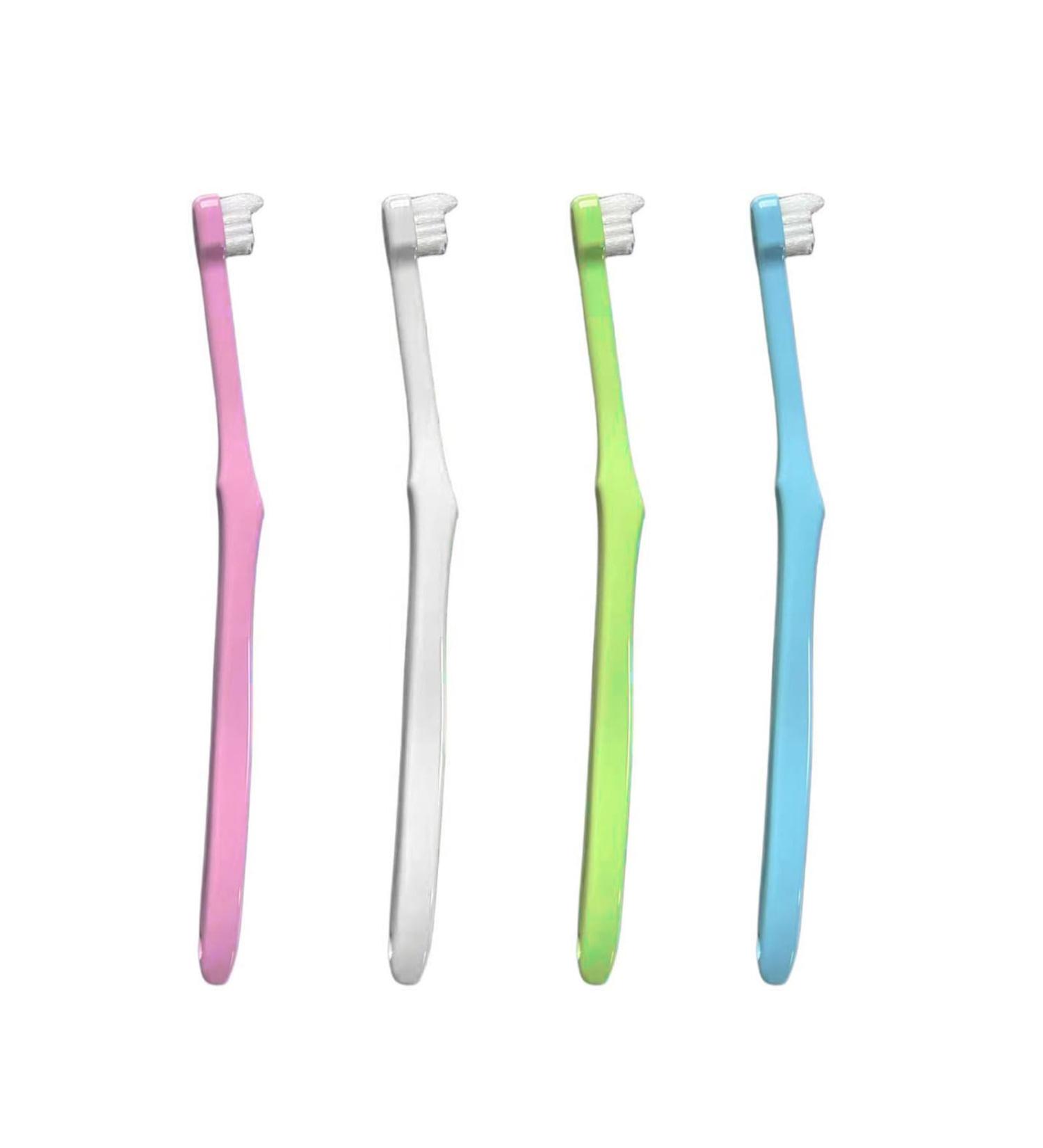 Orthodontic Toothbrush Set - Small Head End Tuft & Compact Interspace Brush for Braces - 4 Pieces for Detailed Teeth Cleaning - Buy Online on GoSupps.com
