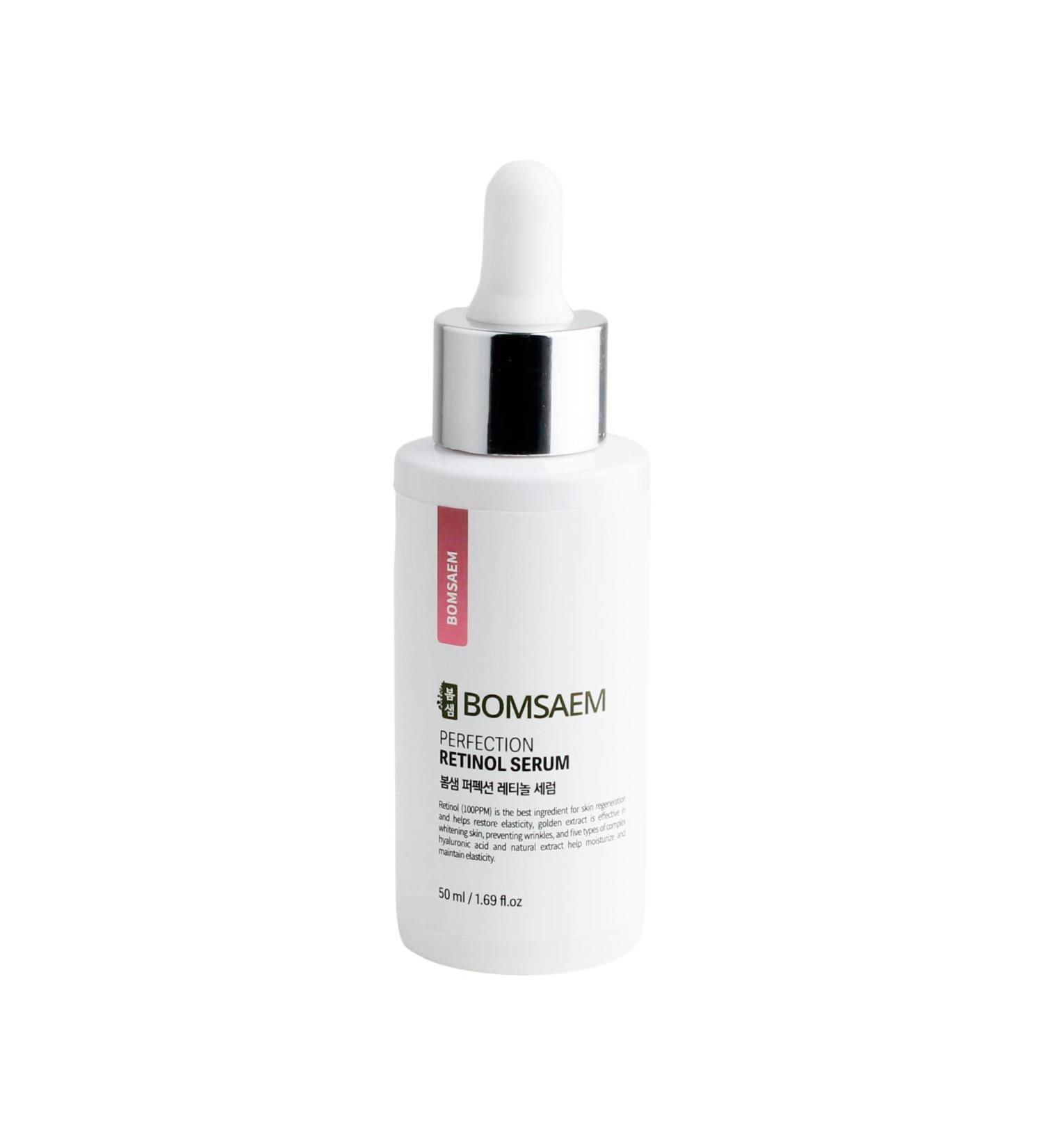 Face Retinol Serum 50ml - Boost Skin Elasticity Moisturize & Soothe Sensitive Skin with Natural Extracts & Peptides - Buy Online on GoSupps.com