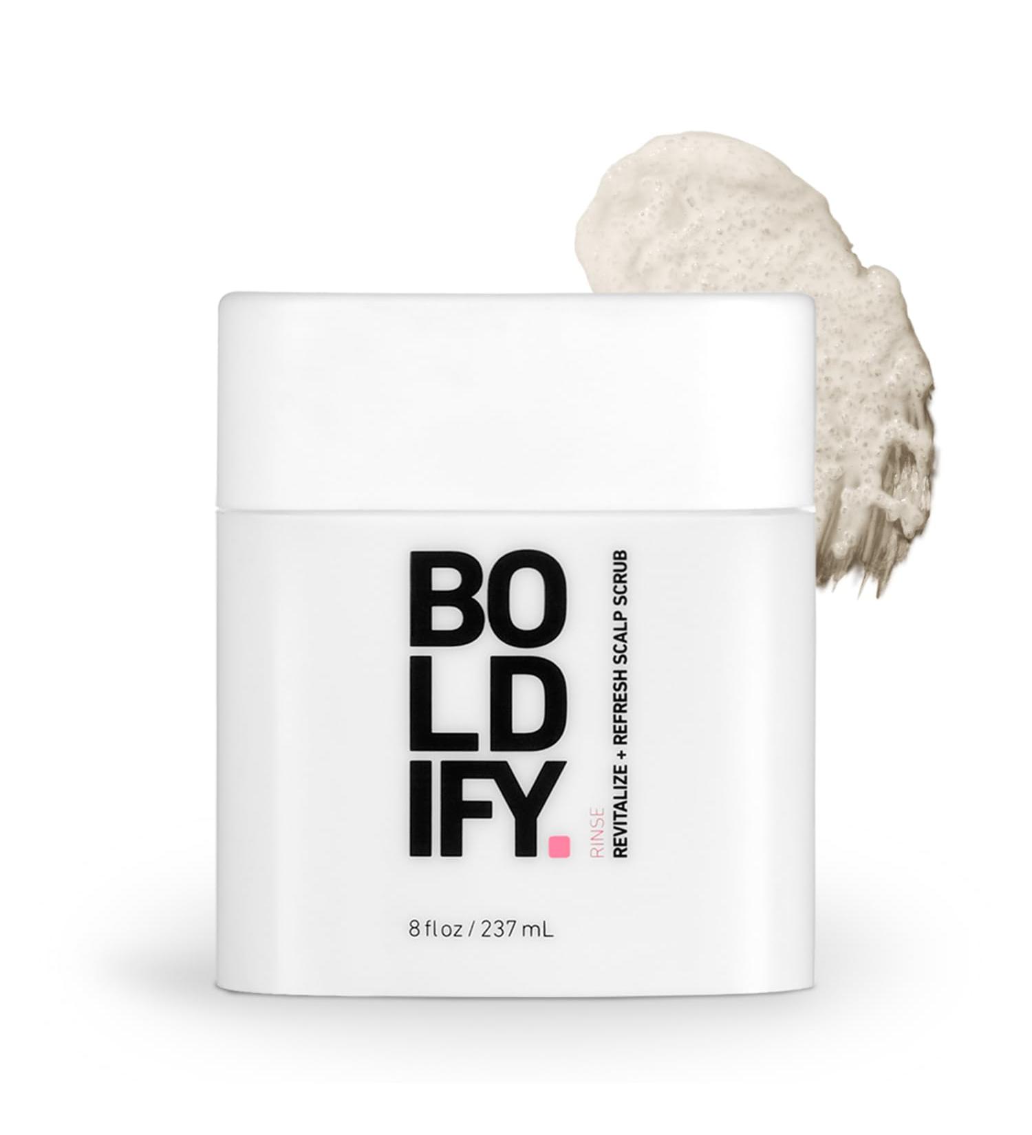 BOLDIFY Scalp Scrub | Pre-Wash Hair Treatment for Volume & Growth | Detoxifying Exfoliator for Healthy Hair & Scalp - Buy Online on GoSupps.com