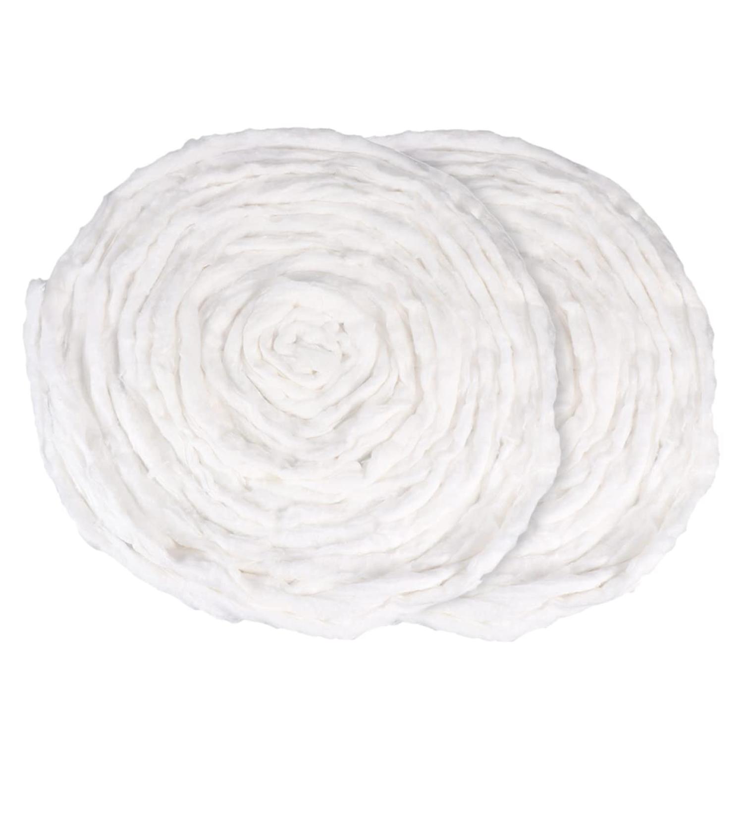 MAGICLULU 2 Hairdressing Perm Papers Stomach Tape Cotton Salon Coil Cotton Rounds for Hair Cotton Beauty Coil Makeup Supplies Cosmetics White Absorbent Cotton Dedicated - Buy Online on GoSupps.com