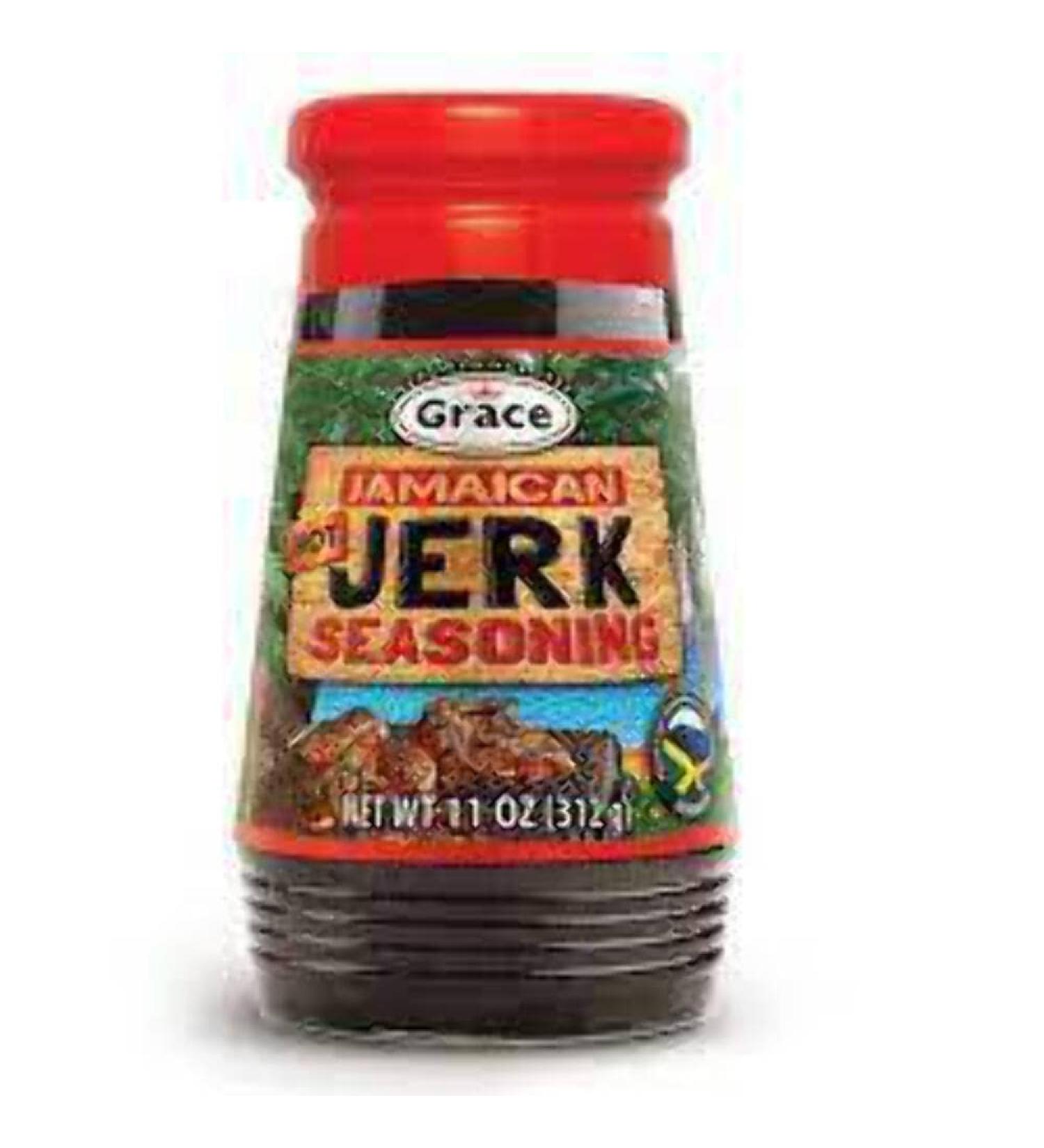 Grace Jerk Seasoning Hot Spicy 312g-Fd