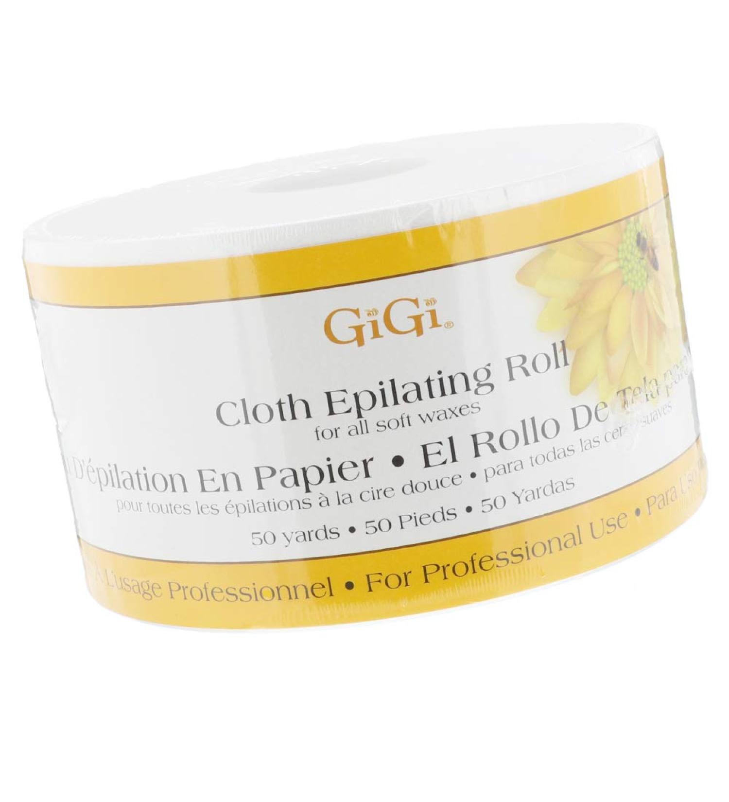 GiGi Cloth Epilating Roll 50 yds | Non-Woven Design for Soft Waxes | Hair Removal Essential - Buy Online on GoSupps.com