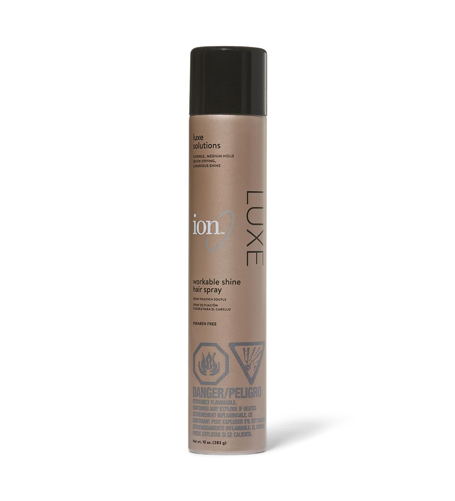 ion Luxe Workable Shine Hair Spray Unscented 10 Ounce (Pack of 1) - Buy Online on GoSupps.com
