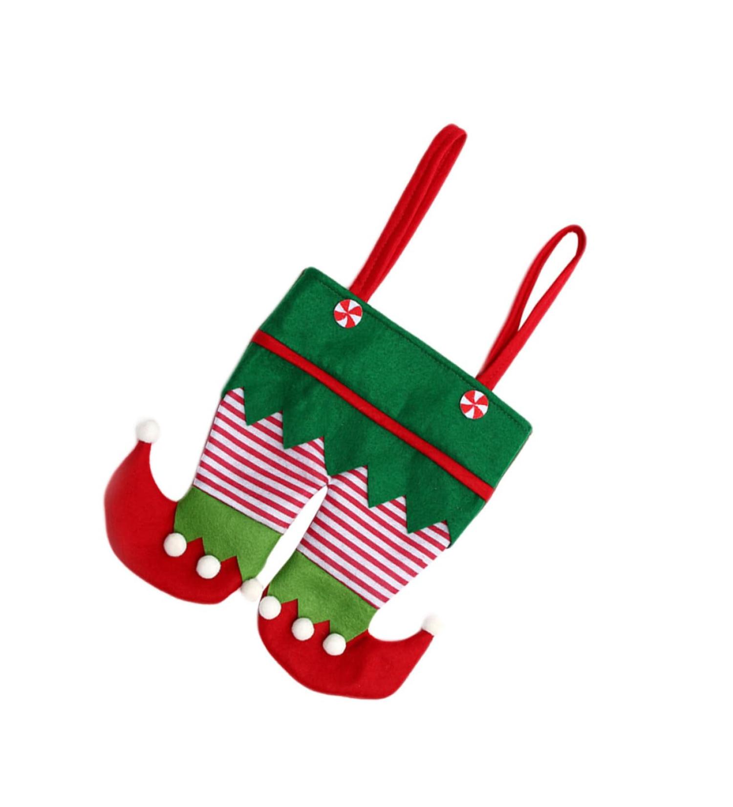 RORPOIR Christmas Candy Bag Santa Claus Goodie Bags Candy Bag for Christmas Bag for Red Handbag Red Medium - Buy Online on GoSupps.com