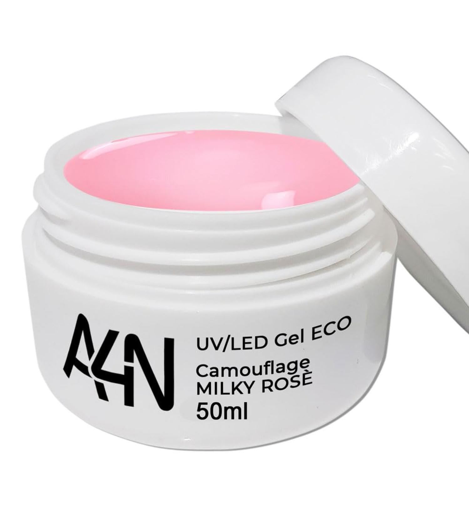 Gel for nail design UV/LED gel sets gel nails nail gel nail modelling Babyboomer Gel Camouflage Gel (Camouflage Milky Ros 50ml)