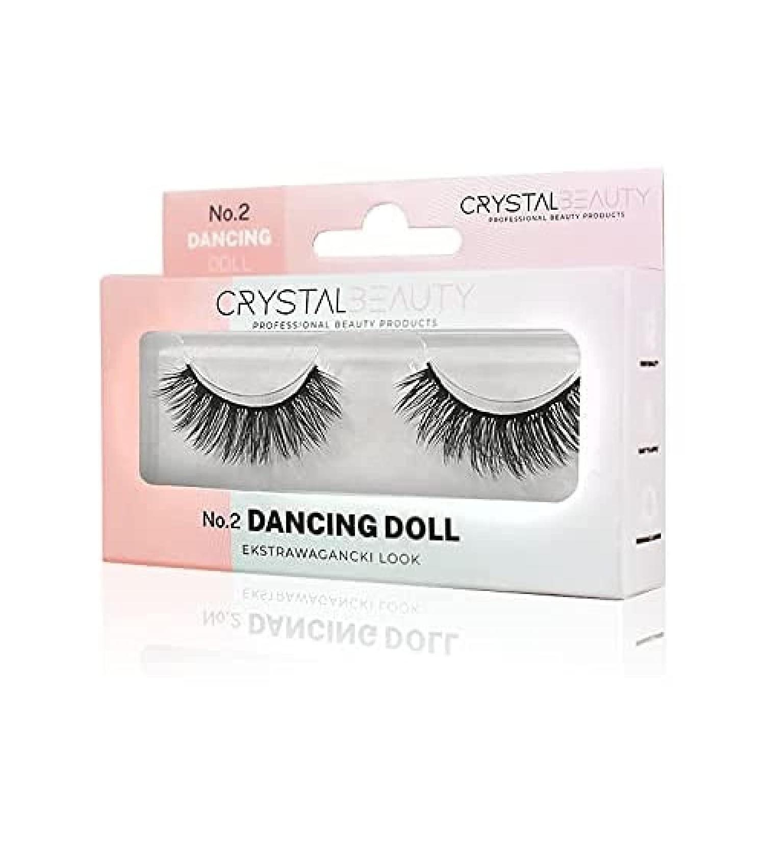 Crystal Beauty Dancing Doll Eyelashes on a Strip