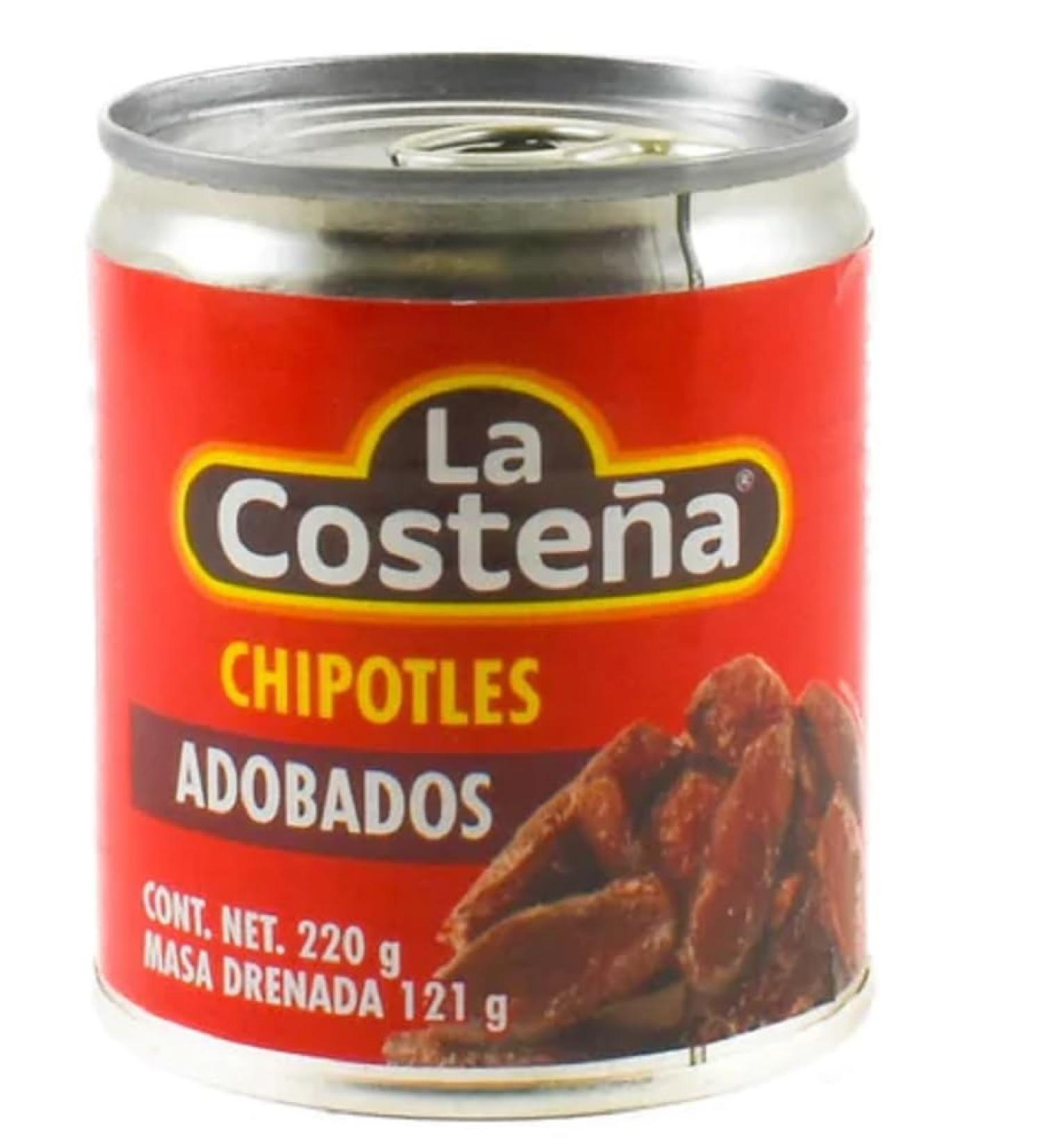 La Costena Chipotles Peppers in Adobo Sauce 220g (Pack of 1) - Buy Online on GoSupps.com