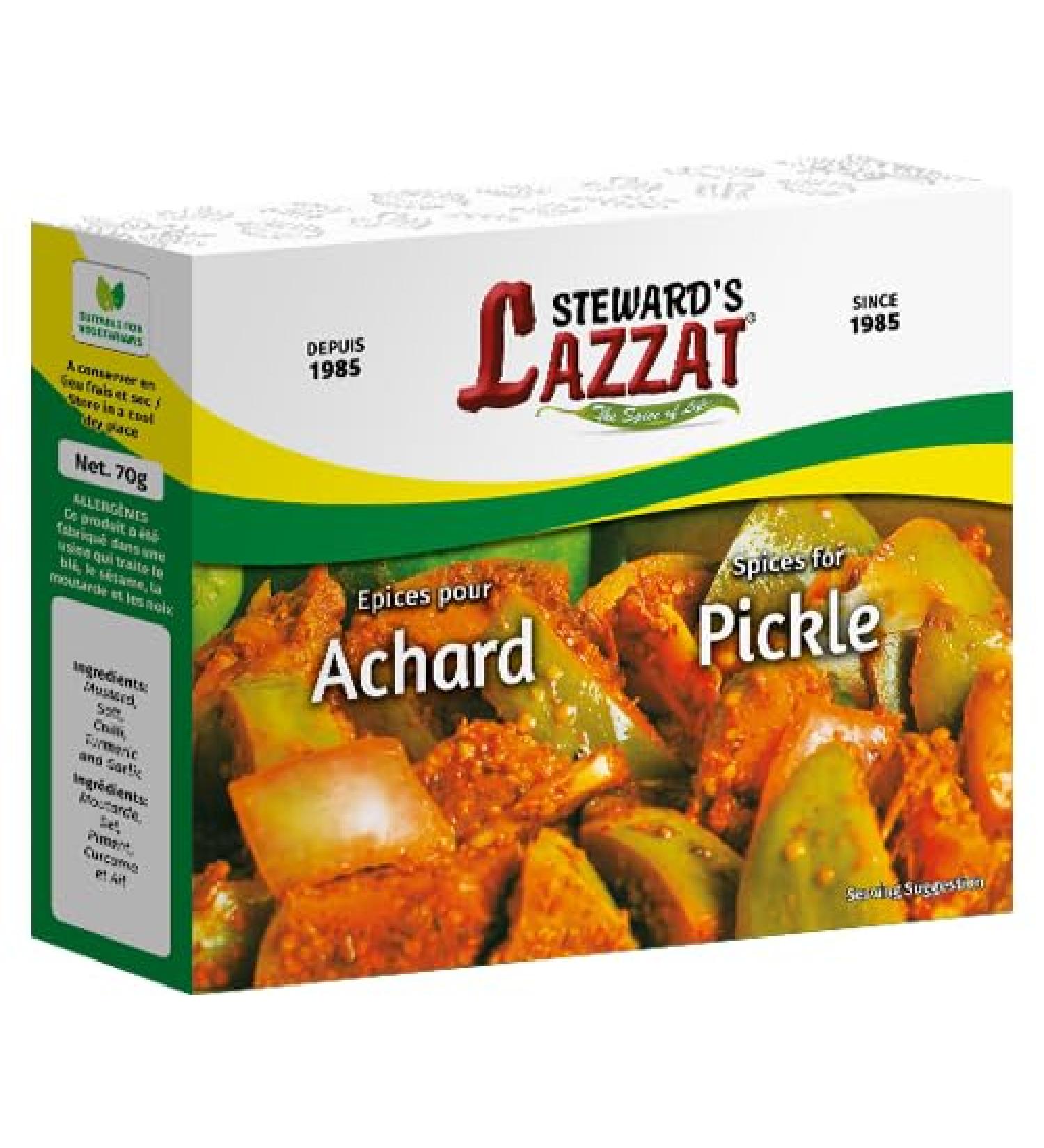 Steward's Lazzat - Spices (Pickle/Achard)