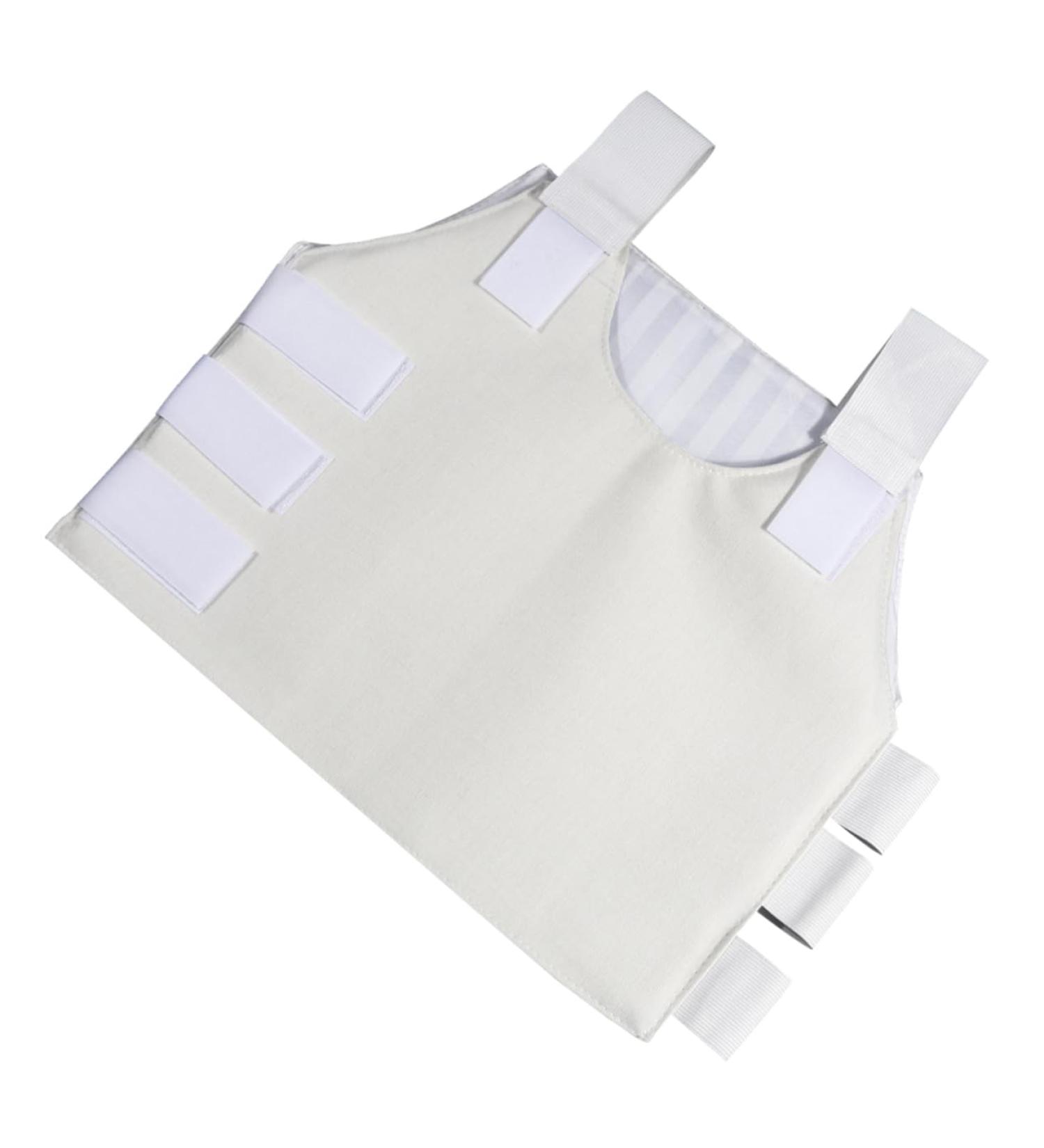 Fracture Medical Chest Fixation Belt | Rib Brace Support & Adjustable Chest Binder for Injuries - Breathable Plush Design 50x42cm - Buy Online on GoSupps.com