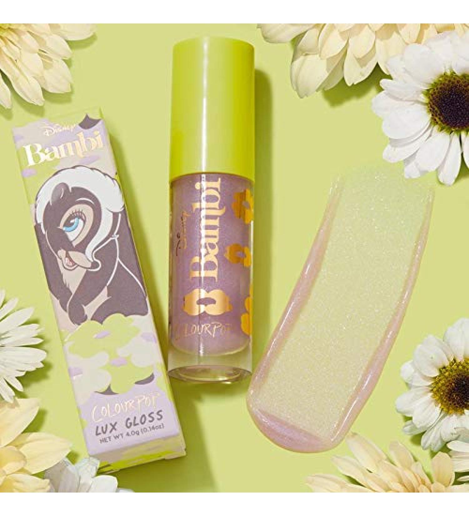 Colourpop Bambi Lip Gloss! Flower Lavender Lux Lip Gloss Full Size New in Box