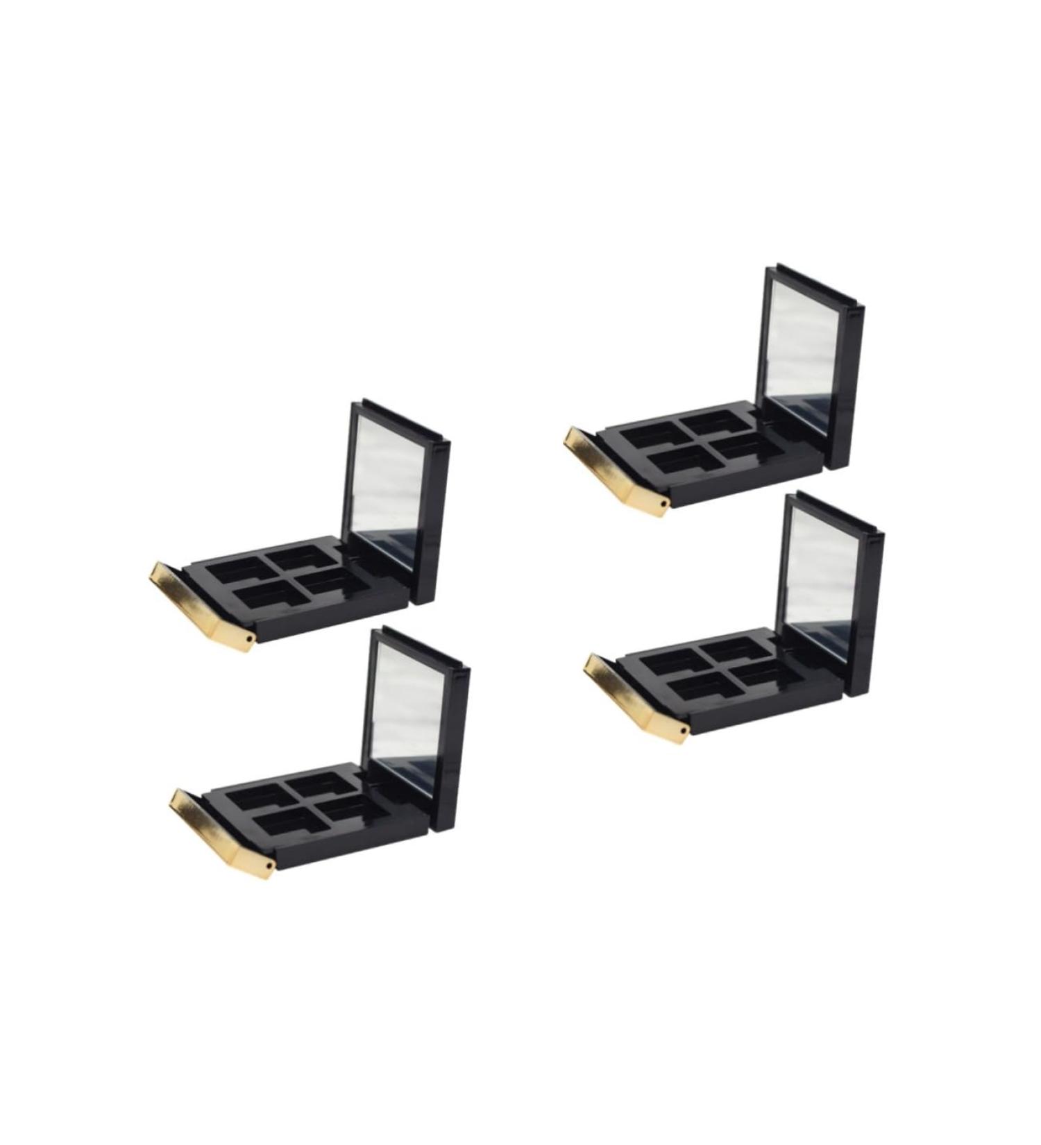 FOMIYES 4 Pcs Eye Shadow Box Traveling Makeup Case Eye Make up Pallet Empty Makeup Case Loose Powder Square 6.15x5.09cmx2pcs As Shownx2pcs - Buy Online on GoSupps.com