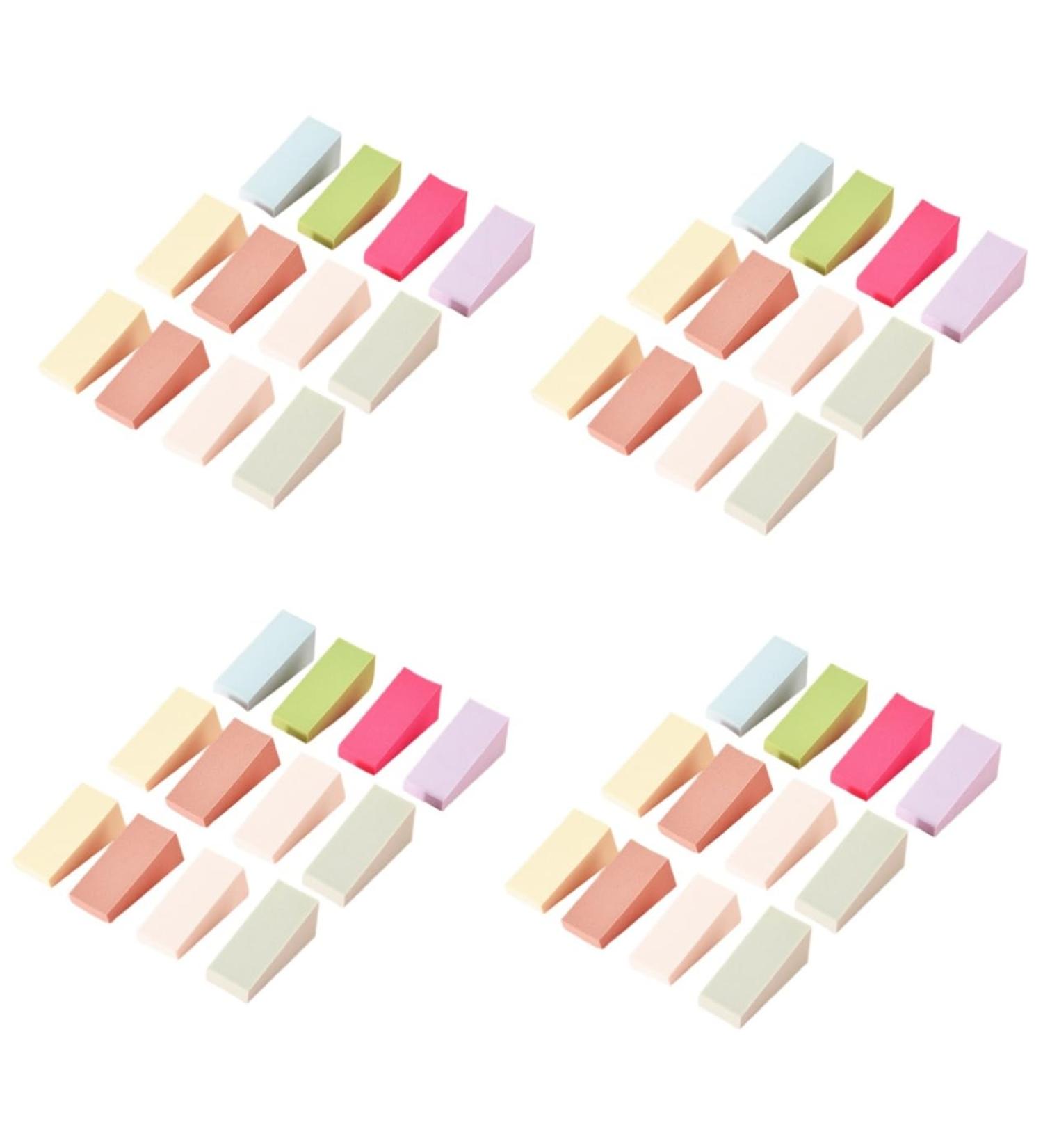 Beaupretty 96 pcs Nail Gradient Sponge Applicators & Makeup Blending Sponges for Flawless Application | International Shipping Available - Buy Online on GoSupps.com