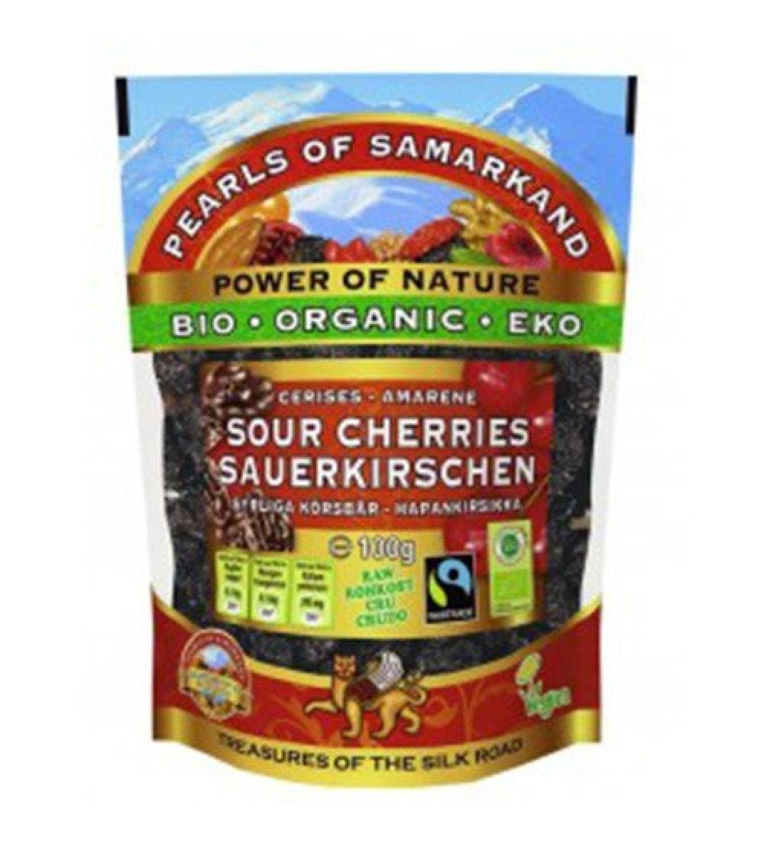 Pearls of Samarkand F/T Organic Sour Cherries 100g