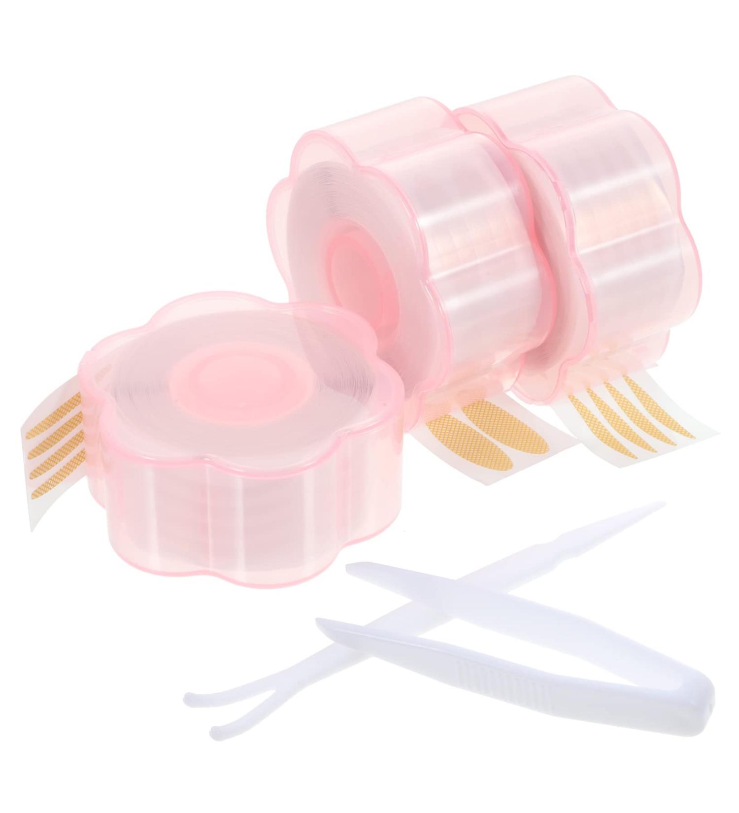 DOITOOL 3 Rolls Lace Double Eyelid Sticker Eyelid Strips Droopy Eyelid Lifter Eye Lift Strips Double Sided Eyelid Tape Invisible Tape Full Length Mirror Flower Crown Eyelash Reel - Buy Online on GoSupps.com