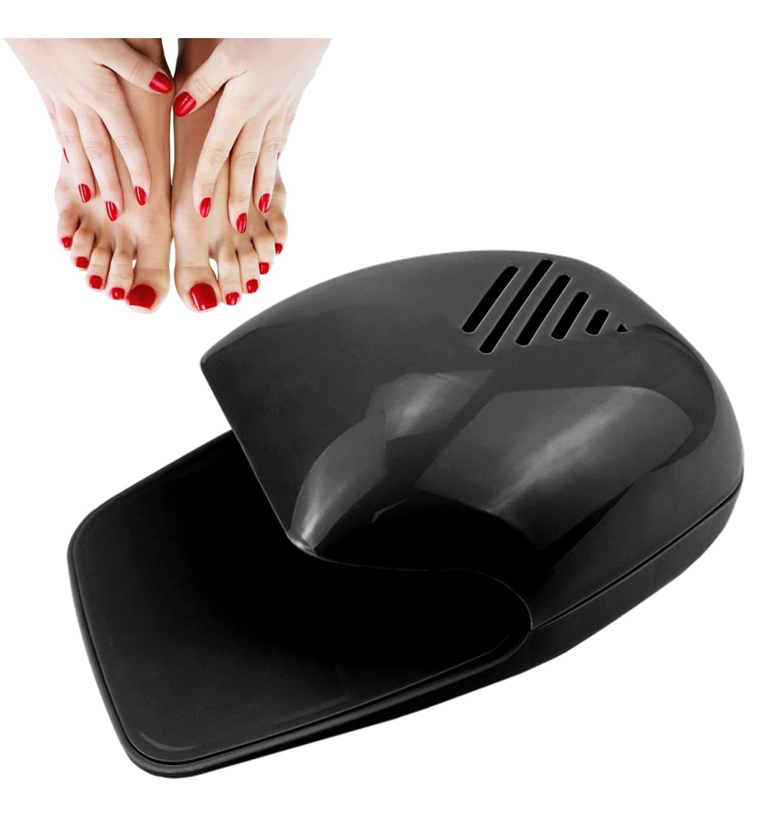 Portable Nail Dryer Portable Nail Fan Dryer Cooling Fan Nail Polish Quick Dryer for Normal Nail Polish Suitable e for Household and Salon (Black) - Buy Online on GoSupps.com