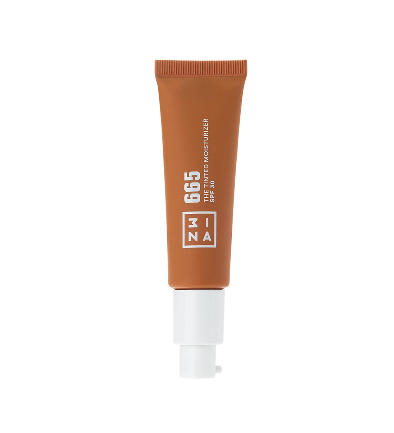 3ina Tinted Moisturizer SPF 30 - Warm Braun BB Cream - Hydrating Vegan Face Cream with Hyaluronic Acid - Buildable Foundation - Cruelty-Free International Shipping - Buy Online on GoSupps.com
