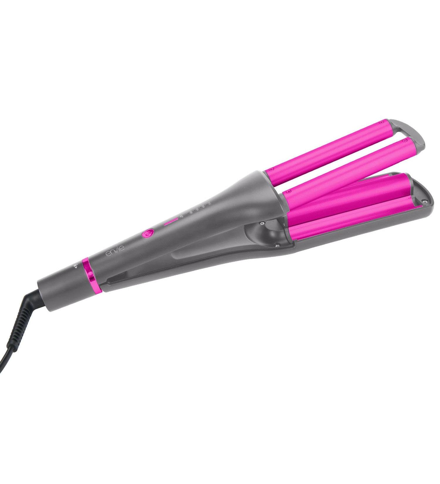 Envie Triple Barrel Hair Waver - 4 Heat Settings, 200 C Ceramic Glaze Barrel, Wave Maker for All Hair Types - Buy Online on GoSupps.com