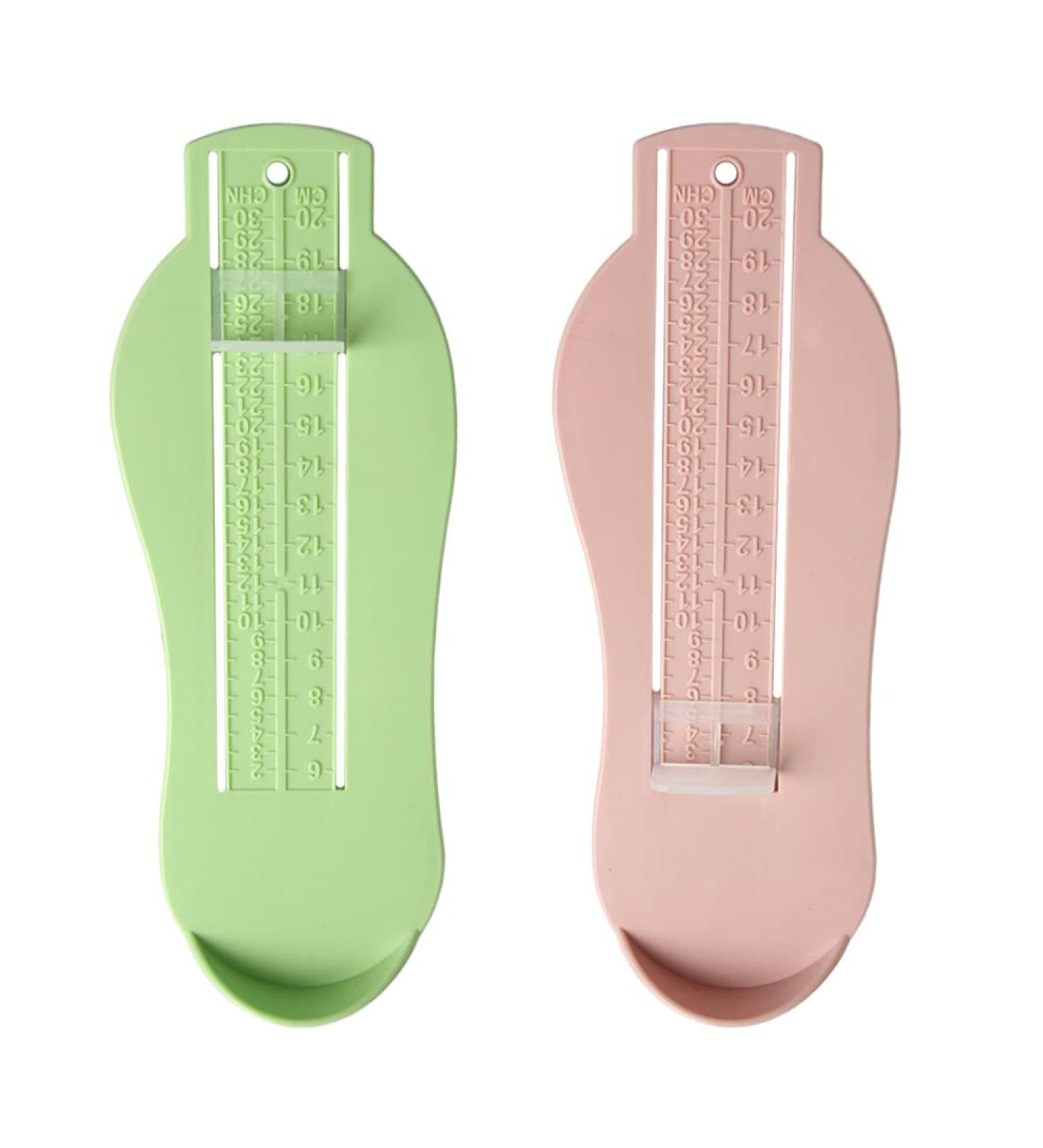 Ximimark 2 PCS Children Infant Foot Measure Gauge | Adjustable Baby Shoe Size Measuring Tool - Buy Online on GoSupps.com