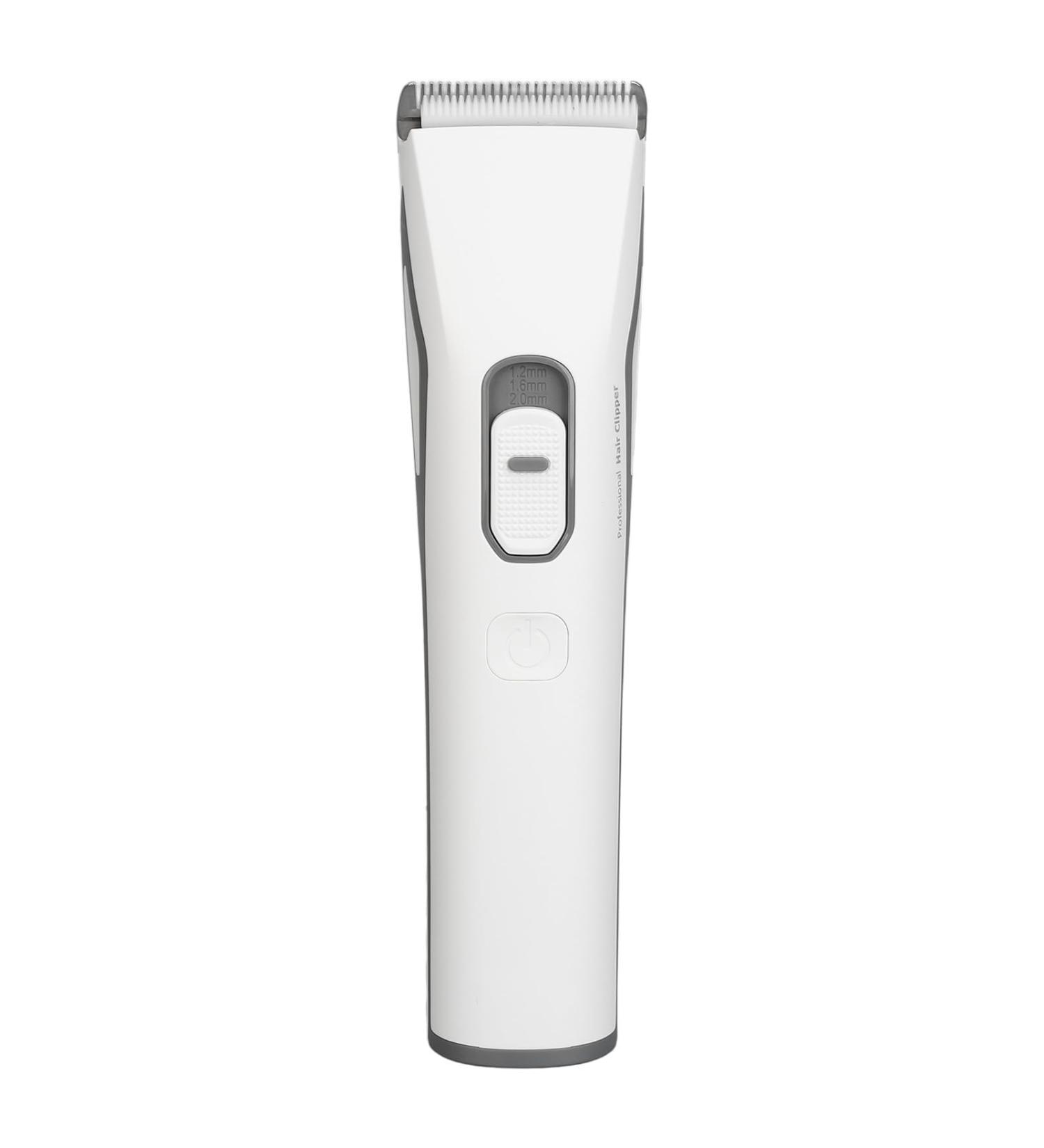 Premium Cordless Hair Trimmer | 4 Modes Electric Clipper | Low Noise 7000 RPM | Perfect for Home & Barber Use (White - Buy Online on GoSupps.com