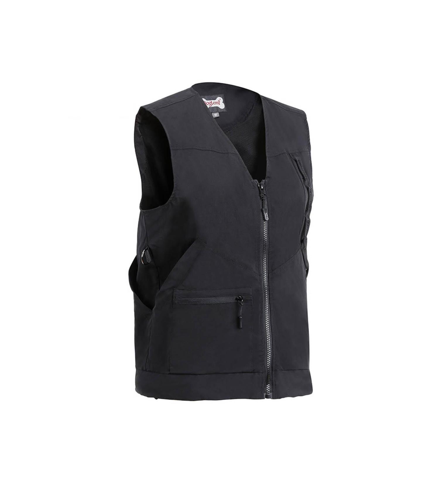 Dog Training Vest - Windproof Pet Trainer Vest with Multiple Bags | Summer Zip Jacket for Travel Fishing & Hunting - Buy Online on GoSupps.com