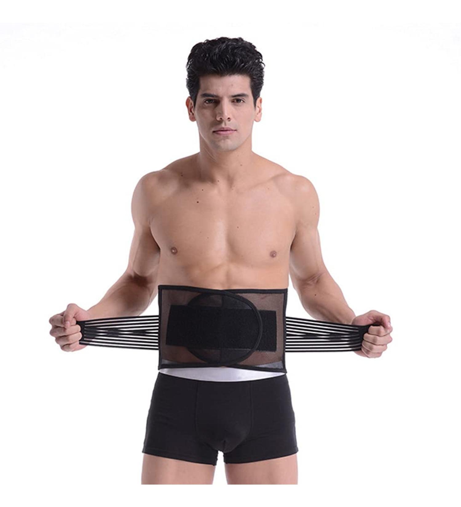 Back Bandage & Lumbar Support Belt - Adjustable Waist Trainer for Posture Correction & Pain Relief - Buy Online on GoSupps.com
