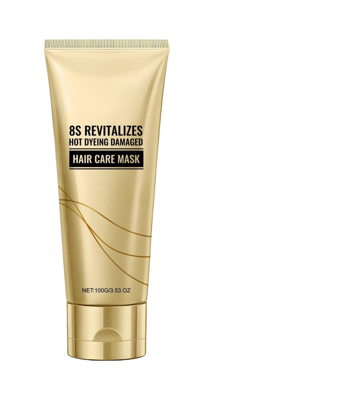 Masque For Damaged Hair 100g Natural Moisturizing Deep Conditioner Beauty Essentials for Frizz Curly Style Fast Recovery Daily Care Intensive Night Treatment against Fr - Buy Online on GoSupps.com