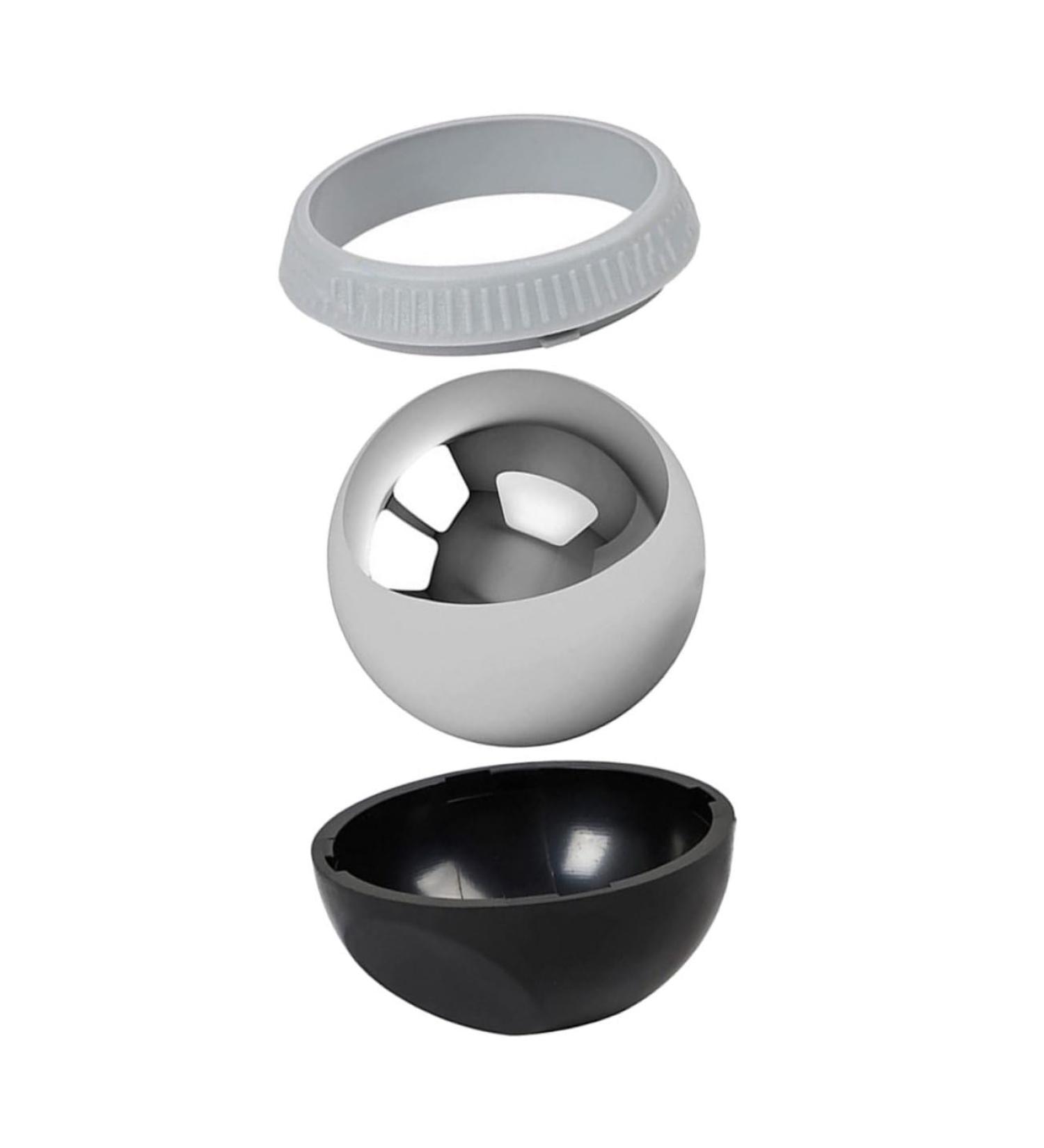 Gleavi Stainless Steel Ice Massage Balls for Deep Tissue Relief | Cryotherapy & Eye Massager | Fitness Recovery Tool - Buy Online on GoSupps.com