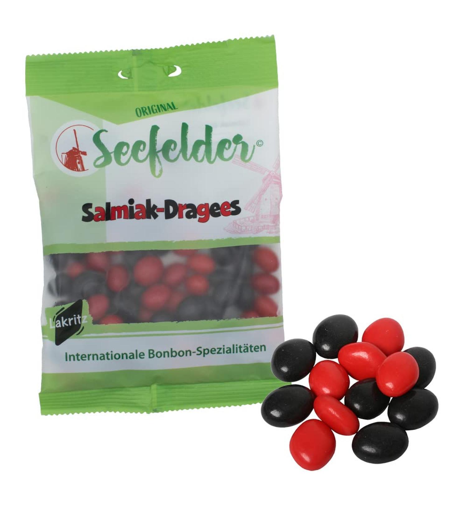 KDA Seefelder Salmiak Dragees - Premium Liquorice Candy 100g | Buy Internationally - Buy Online on GoSupps.com