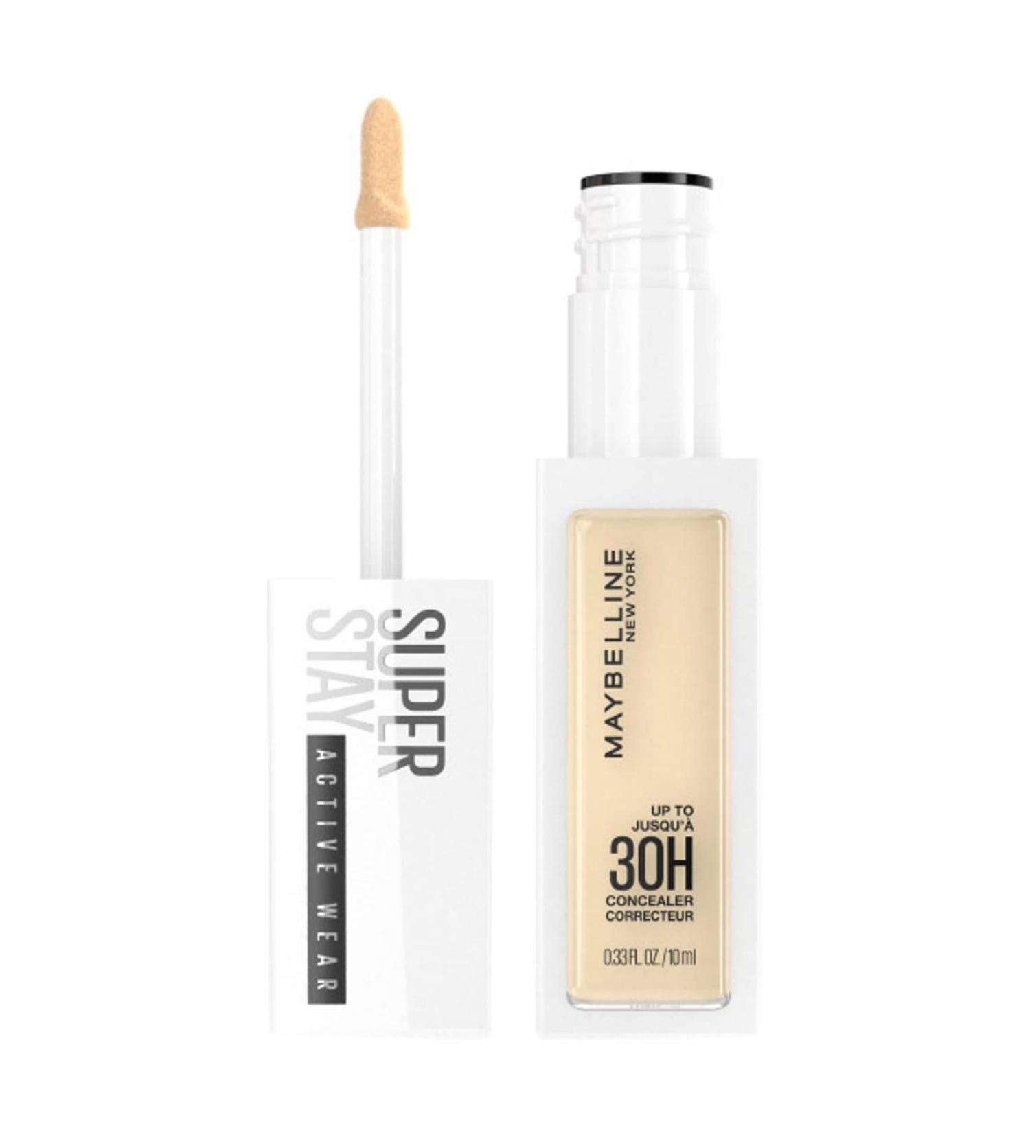 Maybelline New York Super Stay Active Wear Concealer No. 11 Nude - 10ml | Long-lasting & Flawless Coverage | International Shipping Available - Buy Online on GoSupps.com
