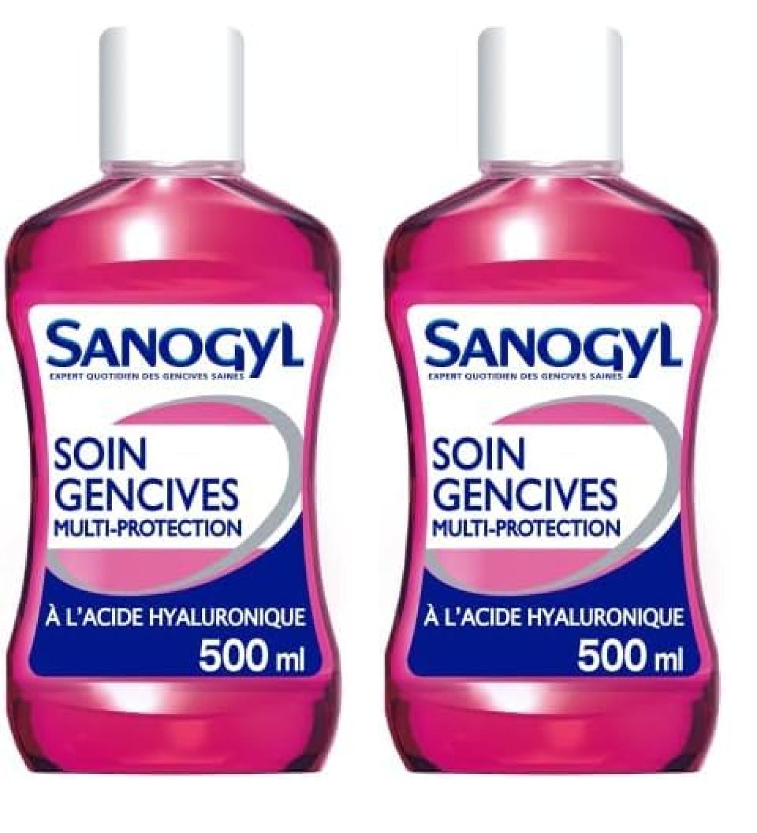 Sanogyl Bain de Bouche Soin Gencives Multi-Protection 500 ml (Lot de 2) - Buy Online on GoSupps.com