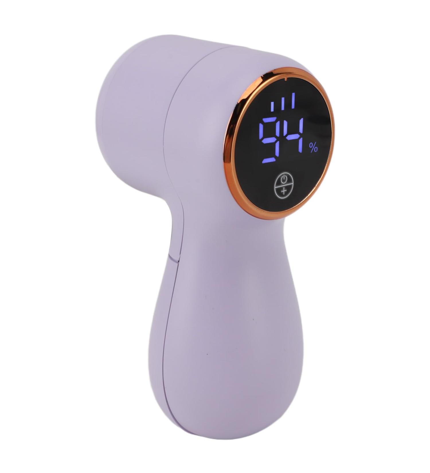 Portable Lint Remover - Efficient Stainless Steel Sweater Defuzzer for Furniture - Purple - Buy Online on GoSupps.com