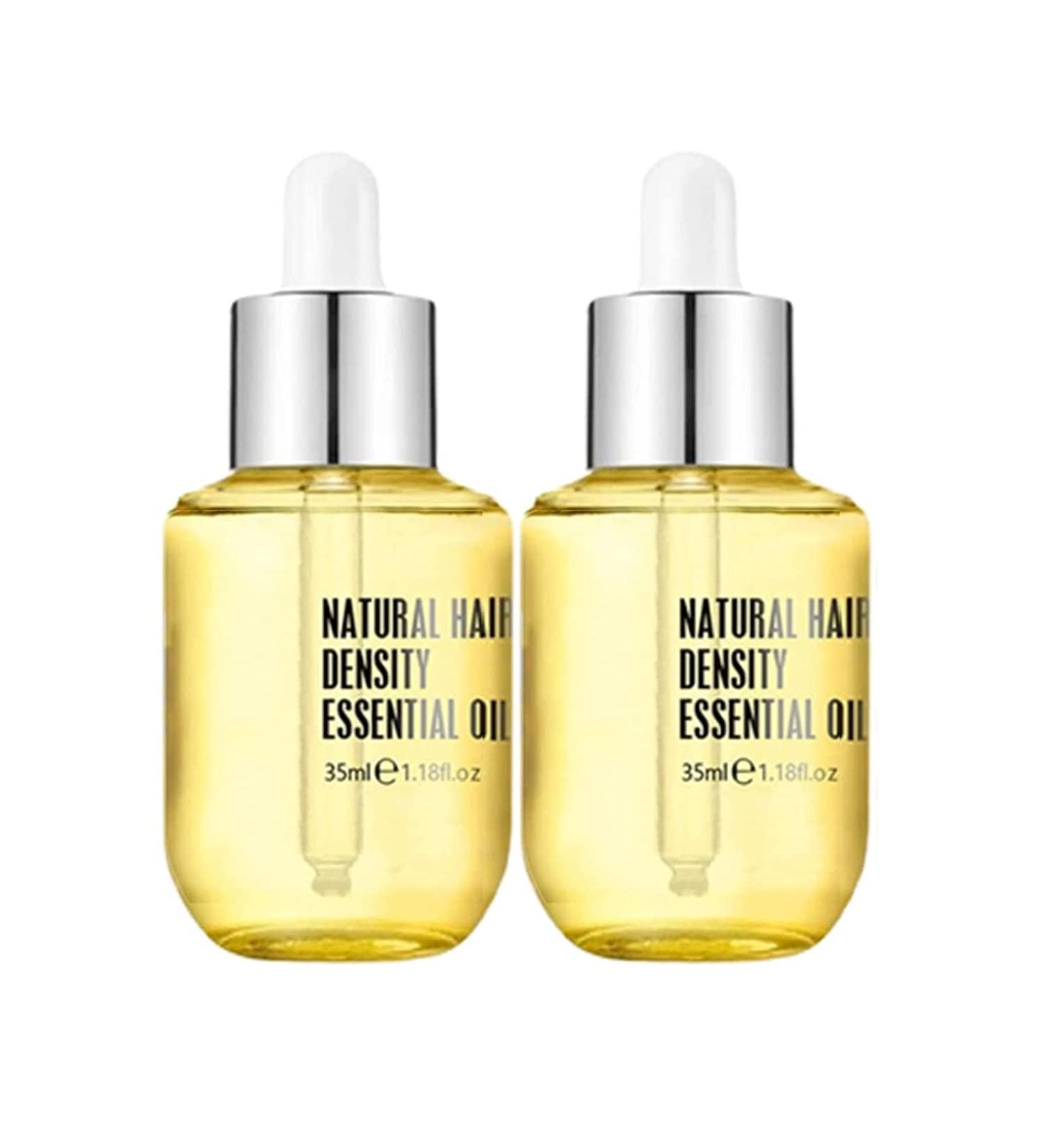 Ginger Hair Serum & Hair Growth Oil Duo - Natural Hair Density Essential Oil for Hair Growth (2 PCS) - Buy Online on GoSupps.com