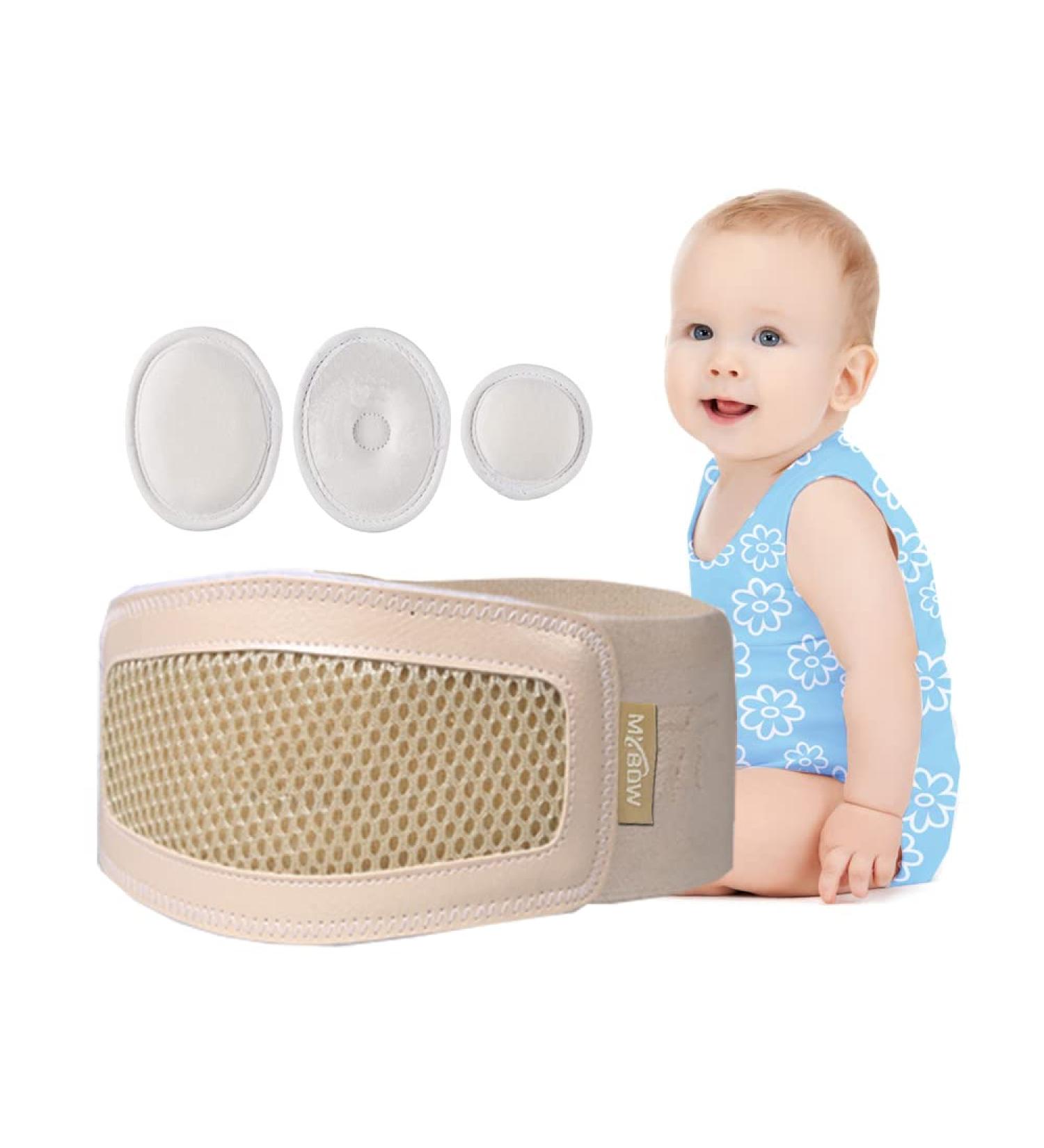 Adjustable Baby Umbilical Hernia Belt - Newborn Belly Button Band & Abdominal Binder - Buy Online on GoSupps.com