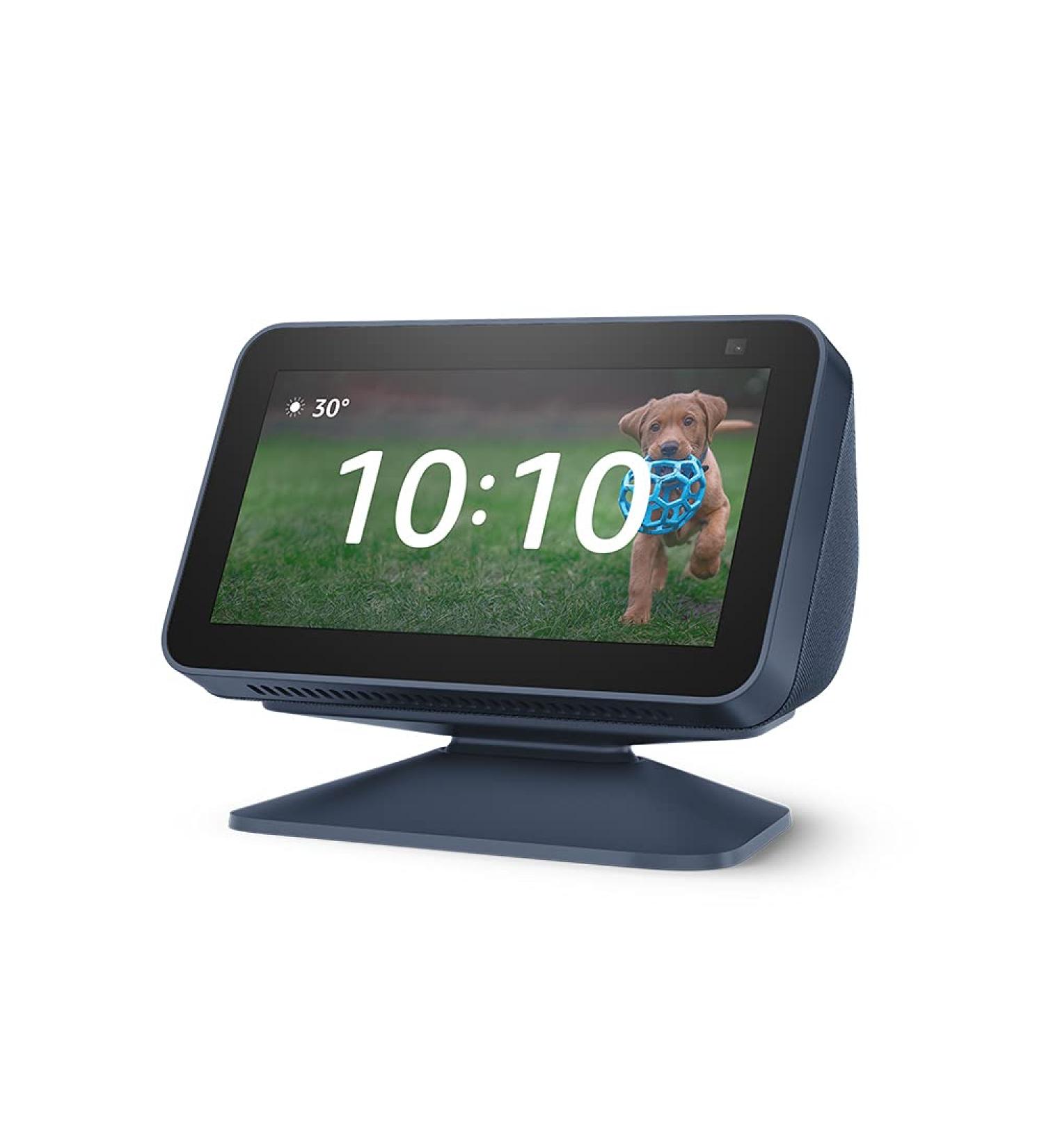 Echo Show 5 (2nd Gen) Adjustable Stand - Deep Sea Blue | Premium Display Stand - Buy Online on GoSupps.com