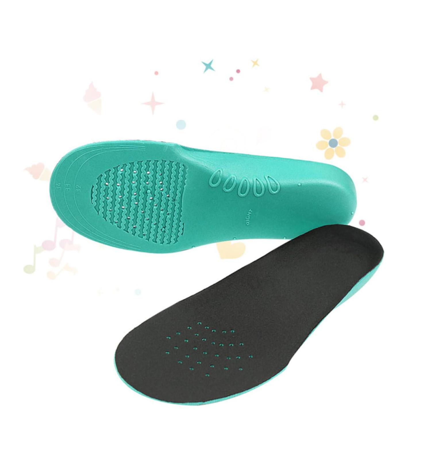 Breathable Kids Insoles for Sweat Absorption & Arch Support | Orthotic Insoles for Sports Shoes - Buy Online on GoSupps.com